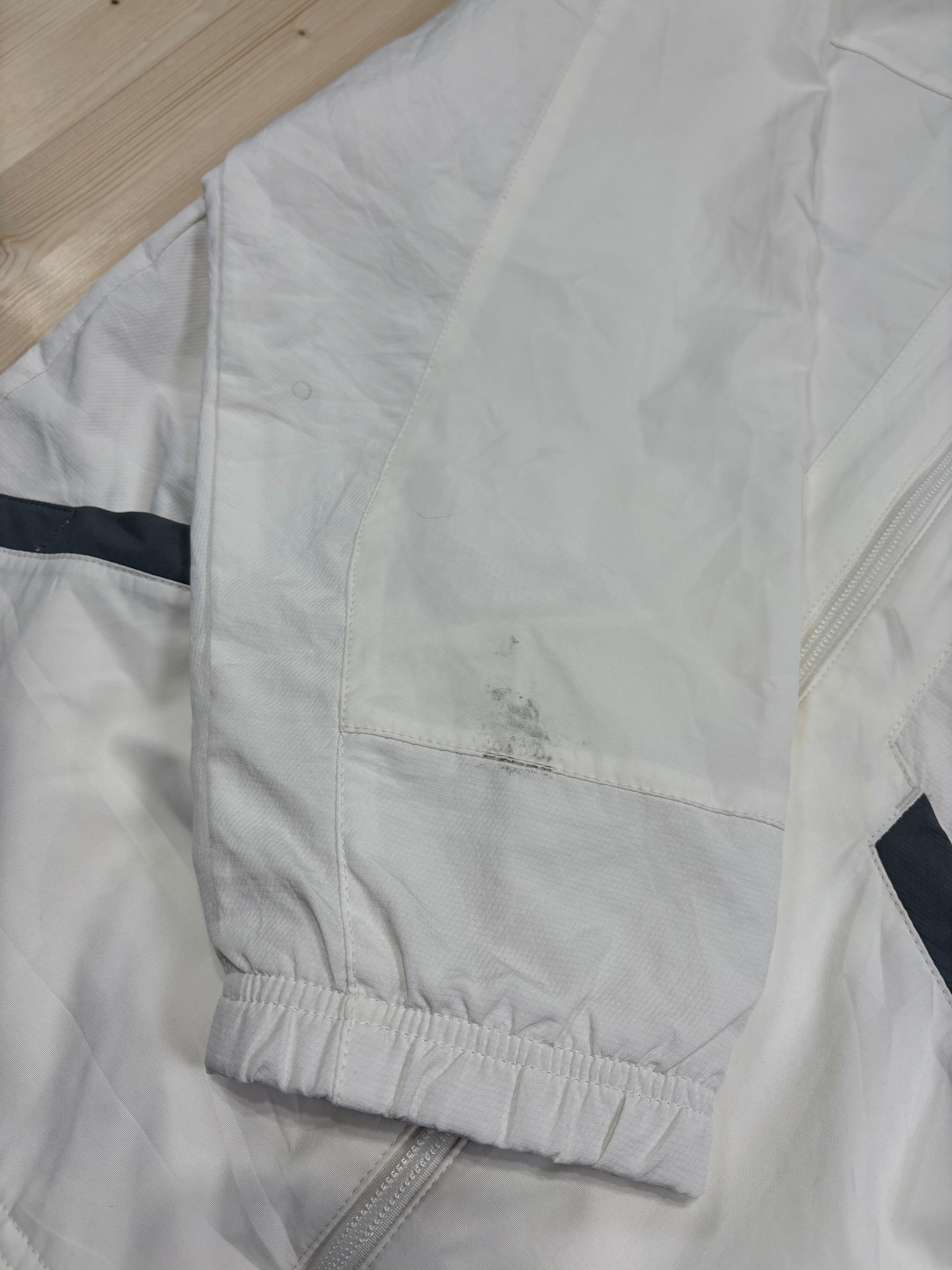 Nike Air White Full Zip Windbreaker Jacket