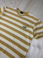 T-shirt Crop Emporio Armani Y2K Vintage a Righe