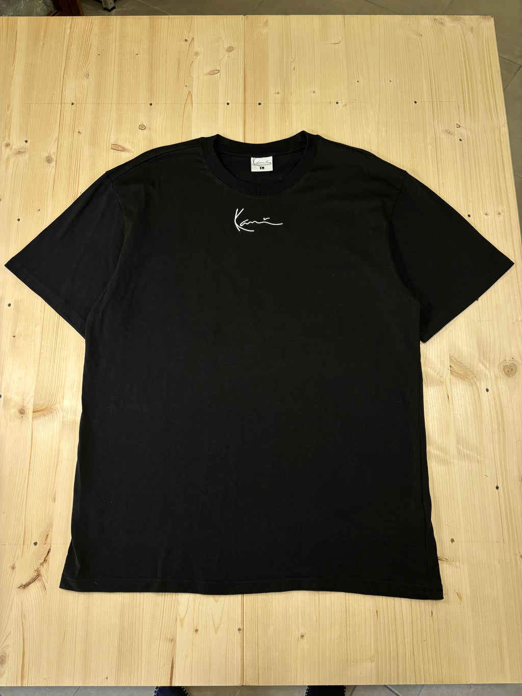 T-Shirt Karl Kani Logo Stars Nera