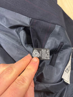 BOSS by Hugo Boss Navy Pinstripe Pure New Wool Blazer