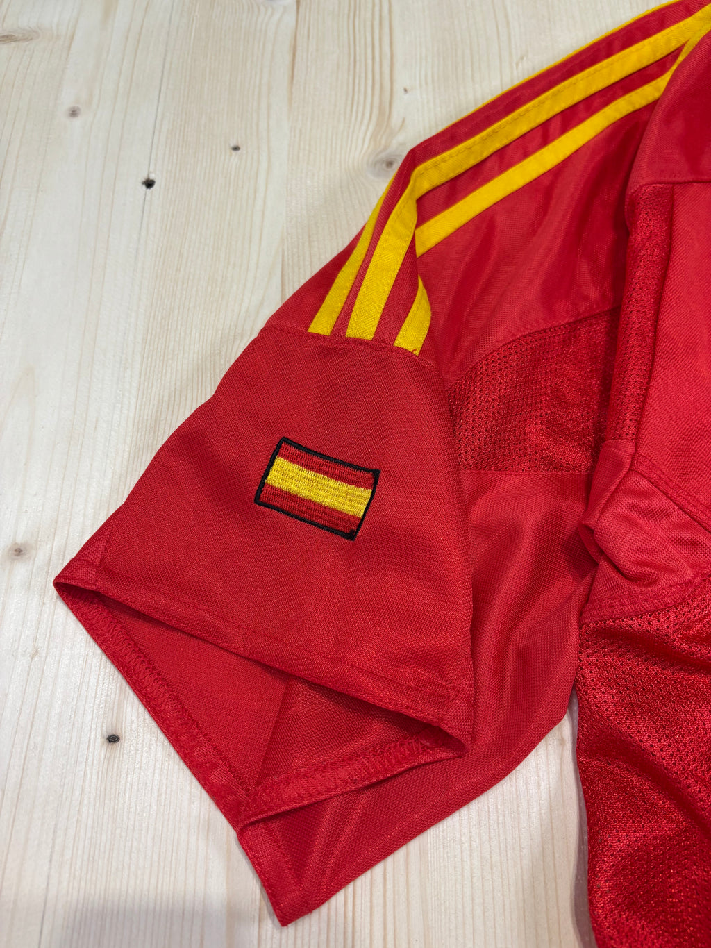 Maglia Nazionale Spagna Home Adidas 2002/04 Climacool Rossa