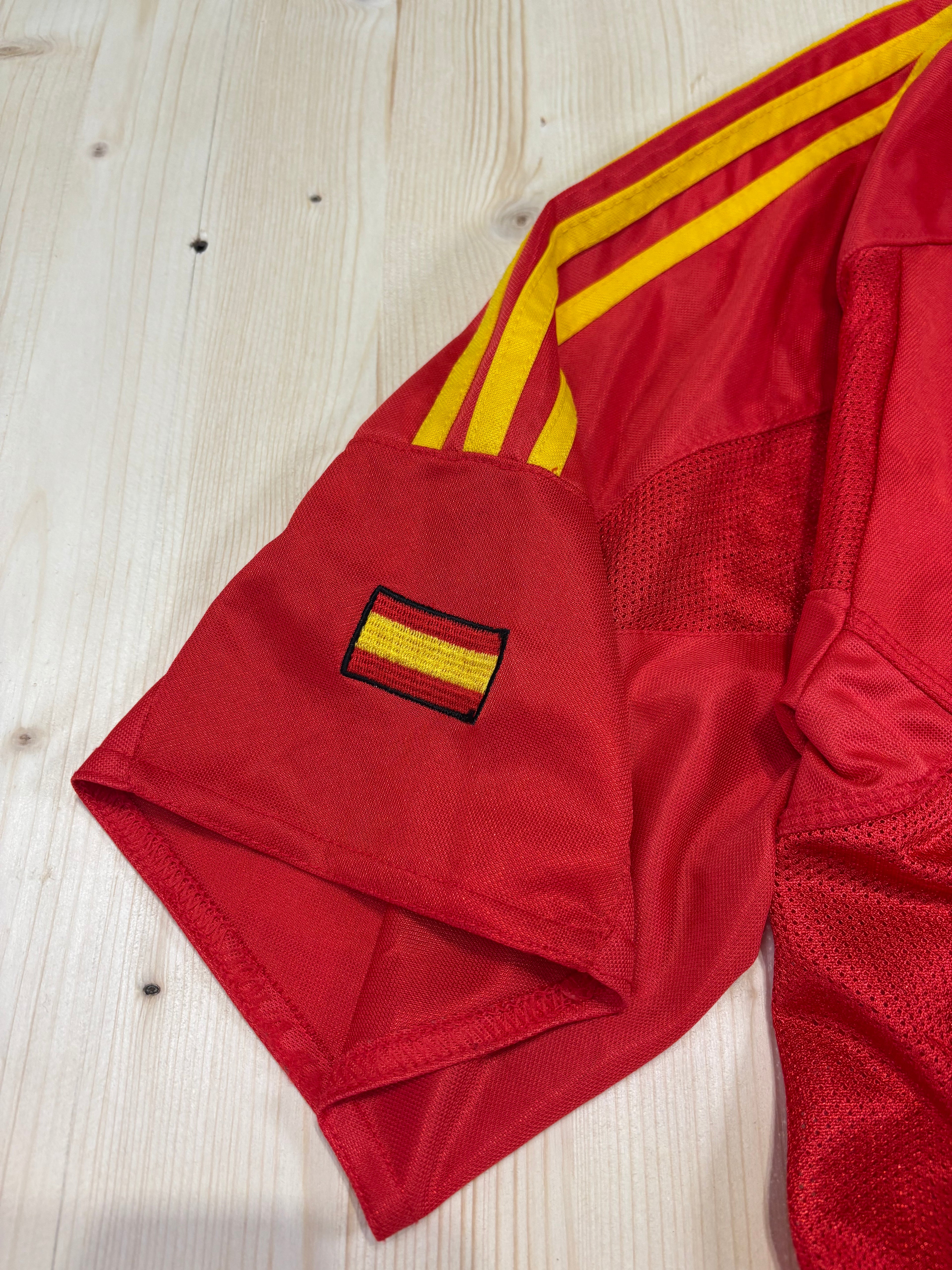 Maglia Nazionale Spagna Home Adidas 2002/04 Climacool Rossa