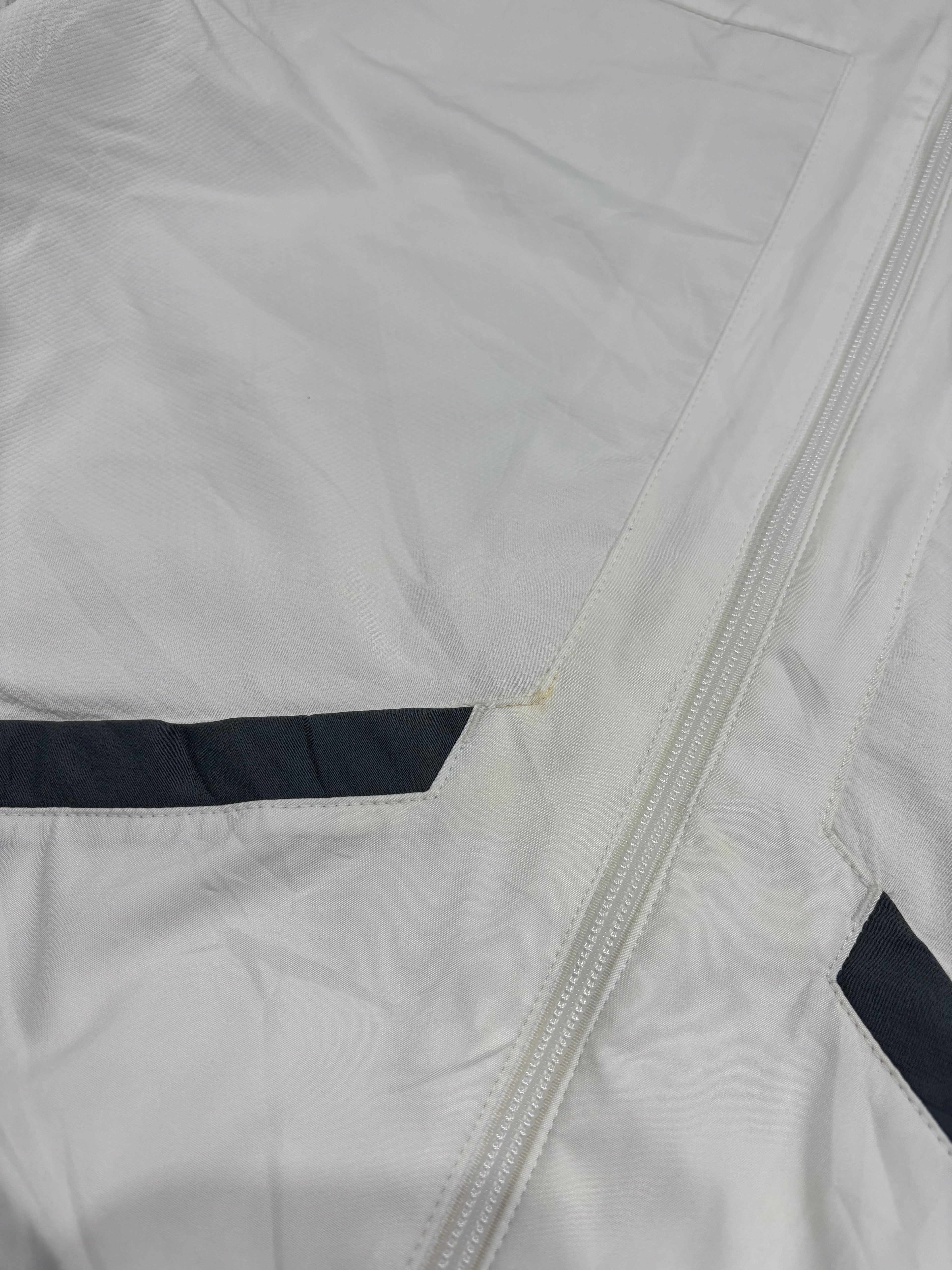 Nike Air White Full Zip Windbreaker Jacket