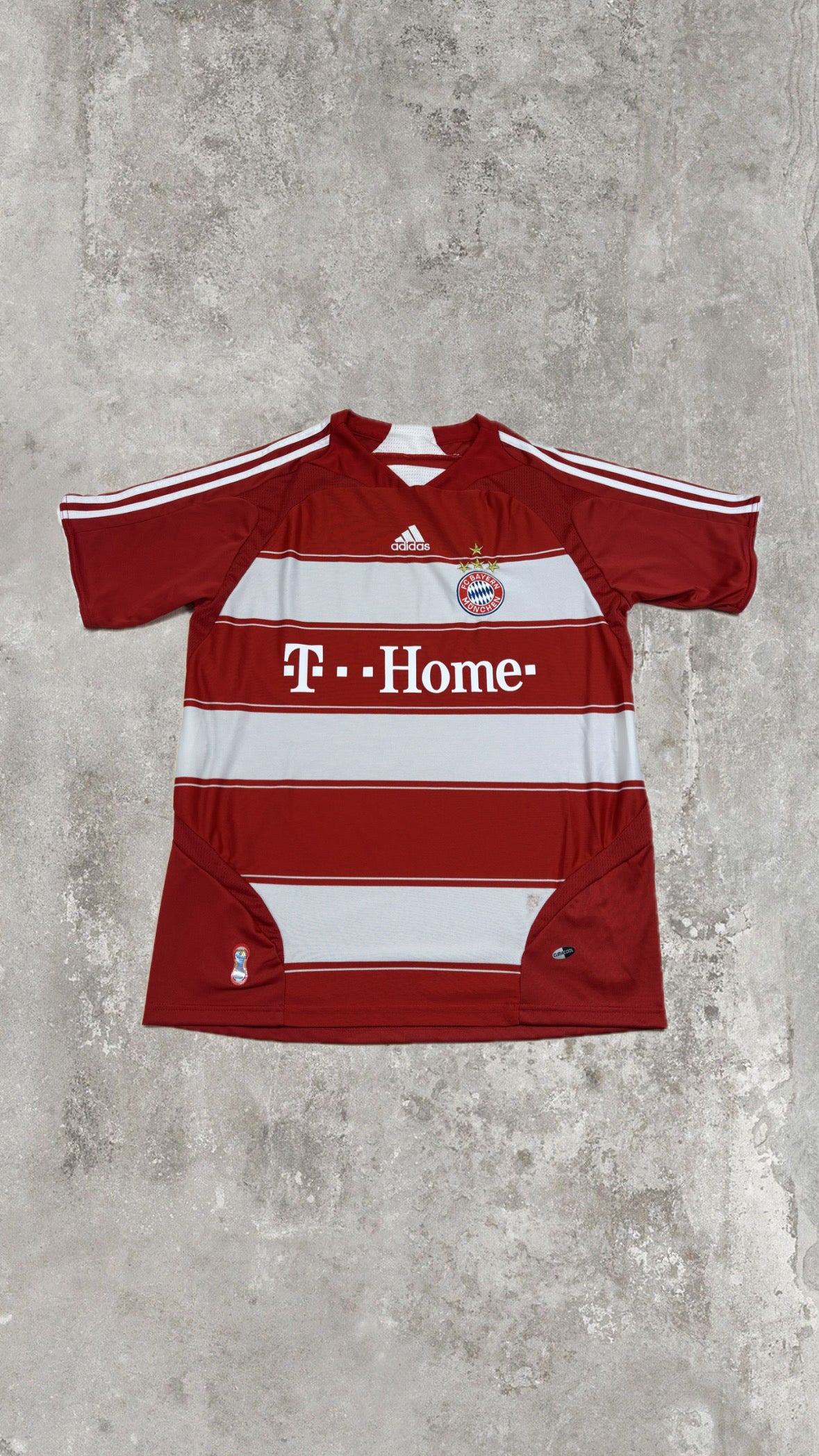 Maglia Vintage Bayern Monaco Home 2007/2008 Adidas T-Home