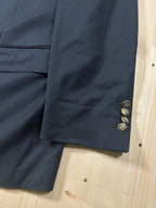 Vintage Italian Navy Blazer – Lanificio F.lli Cerruti Super 110’s Wool