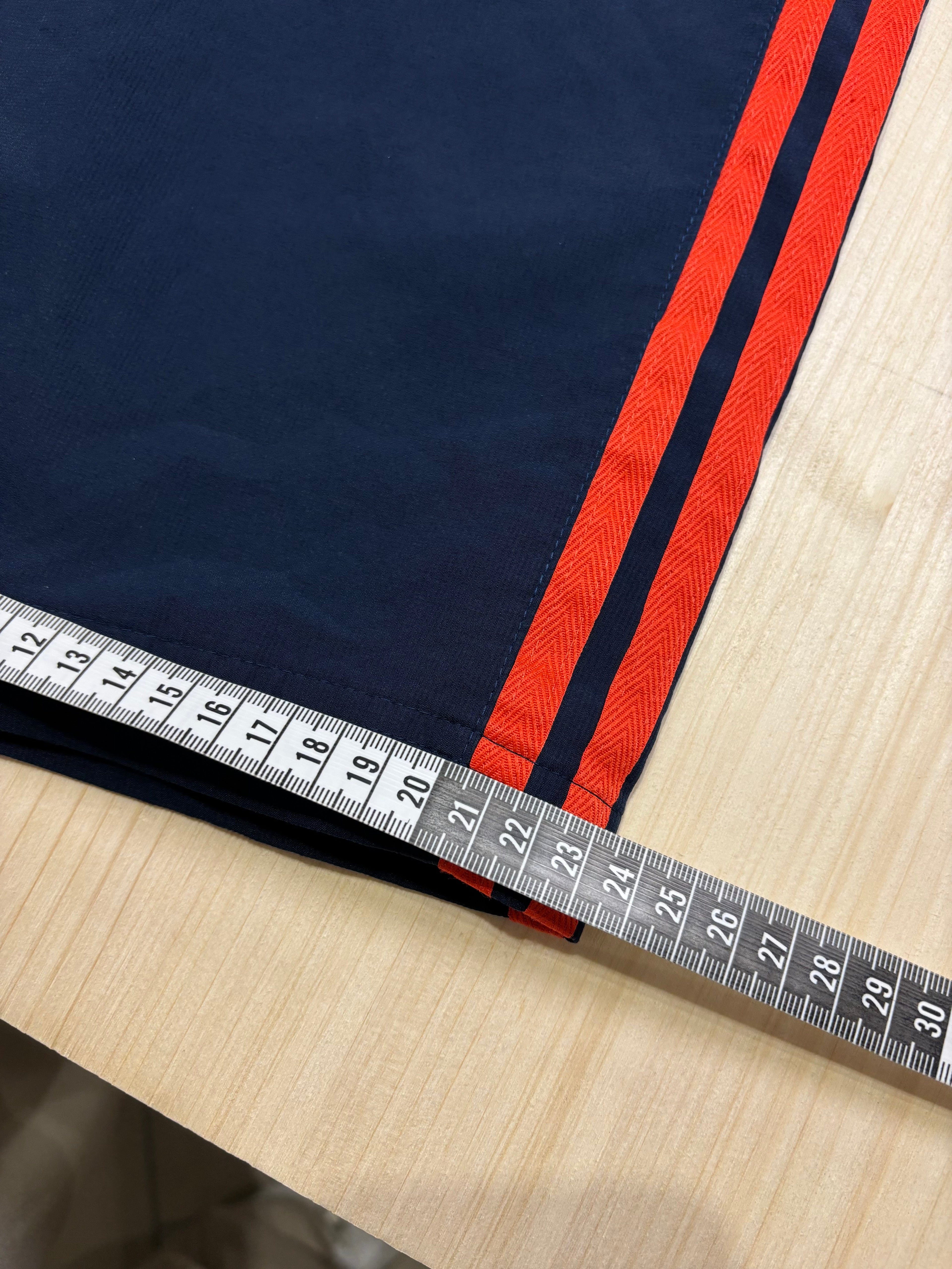 Adidas Vintage Track Pants Blu Navy Rosso Loose Fit