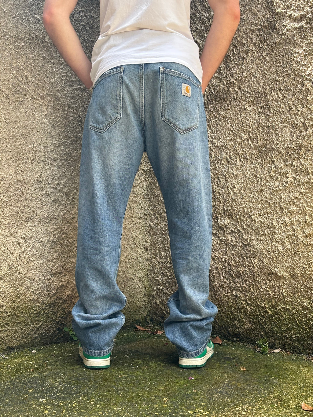 Carhartt Vintage Light Wash Denim Jeans Straight Leg
