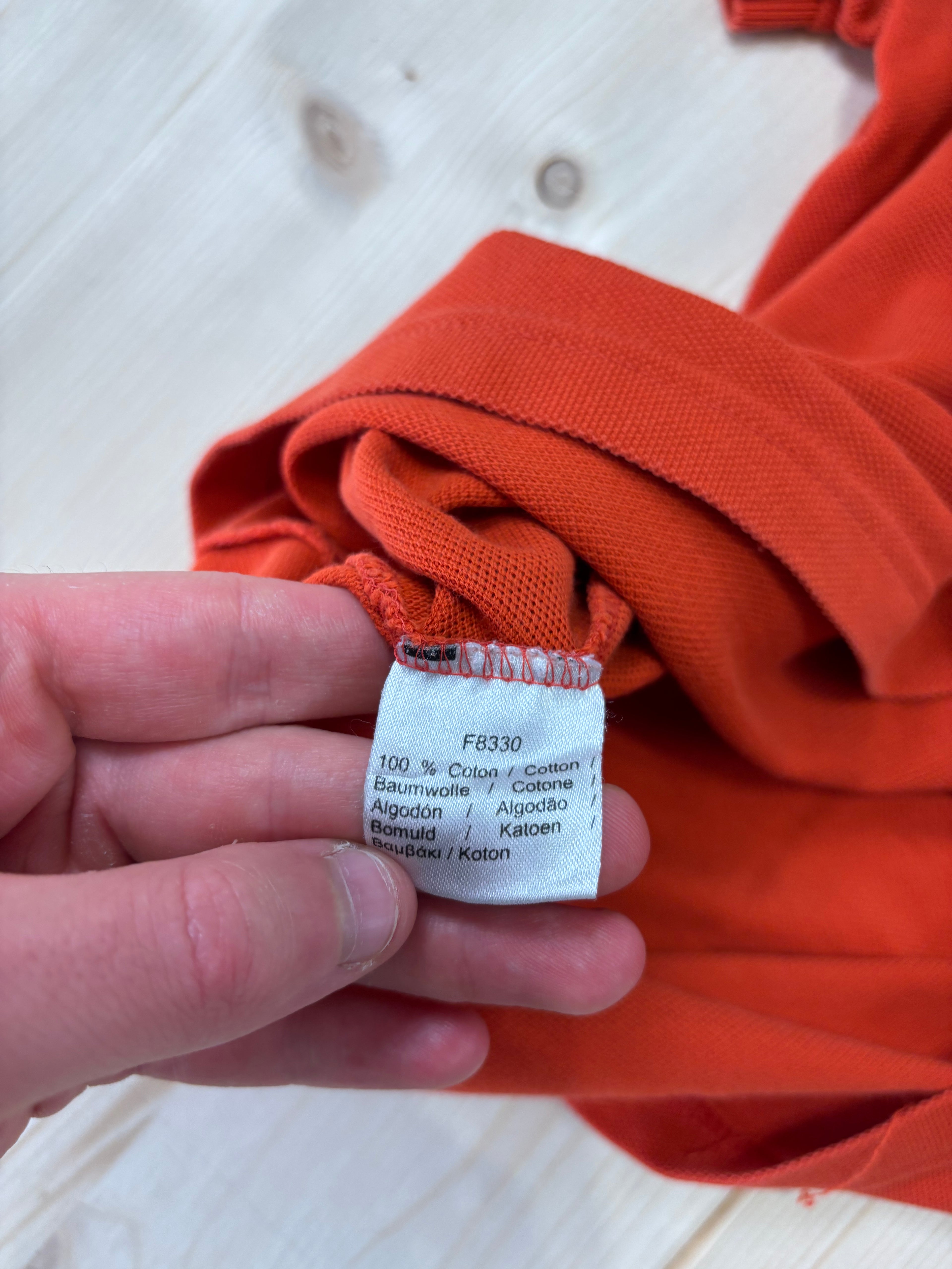 Polo Lacoste Vintage Donna - Arancione Corallo