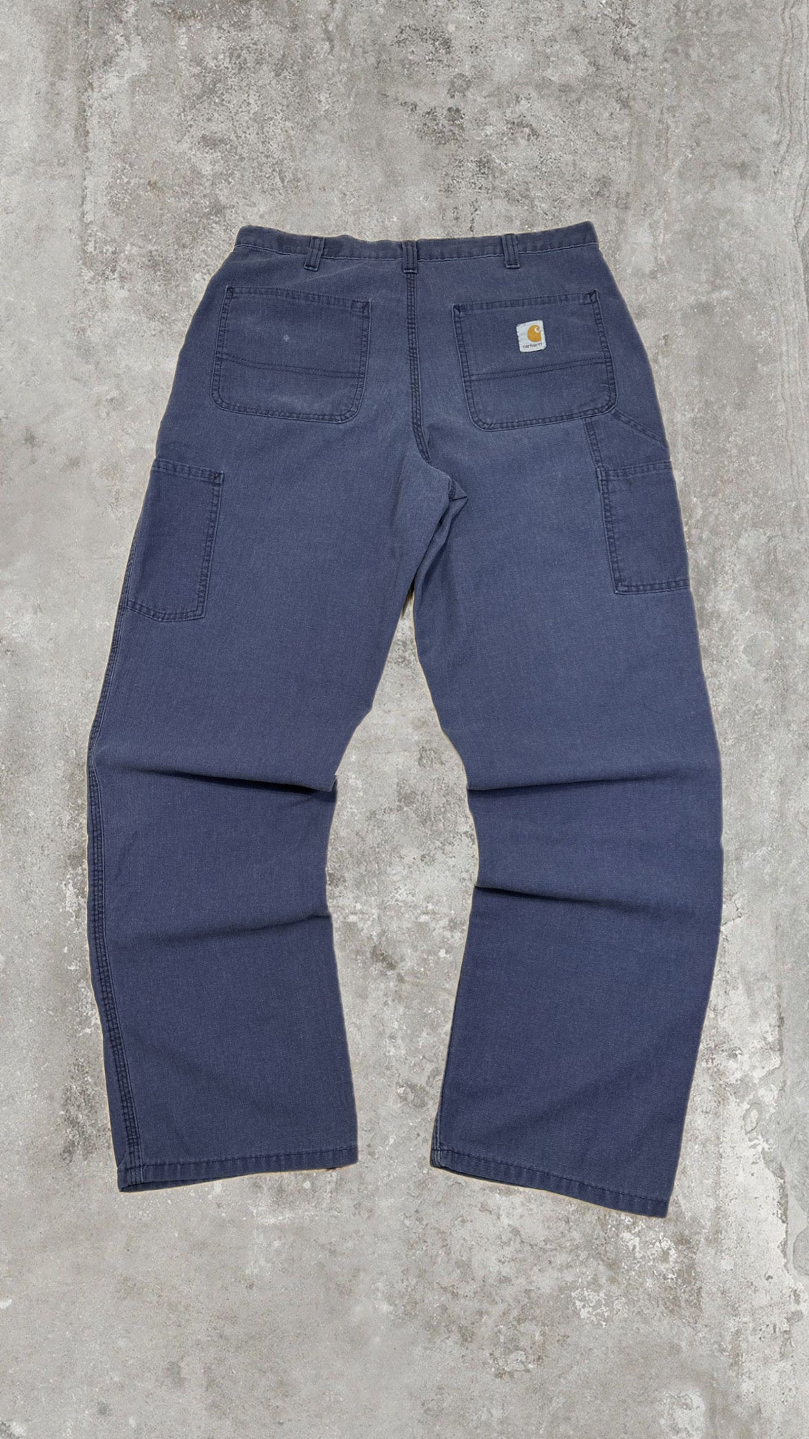 Carhartt Blue Carpenter Work Pants