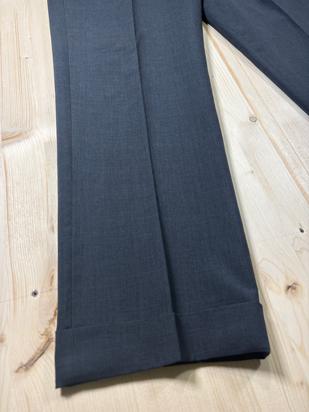 Vintage C.P. Langella Made in Italy Wool Blend Suit Set Grey 2 Piece