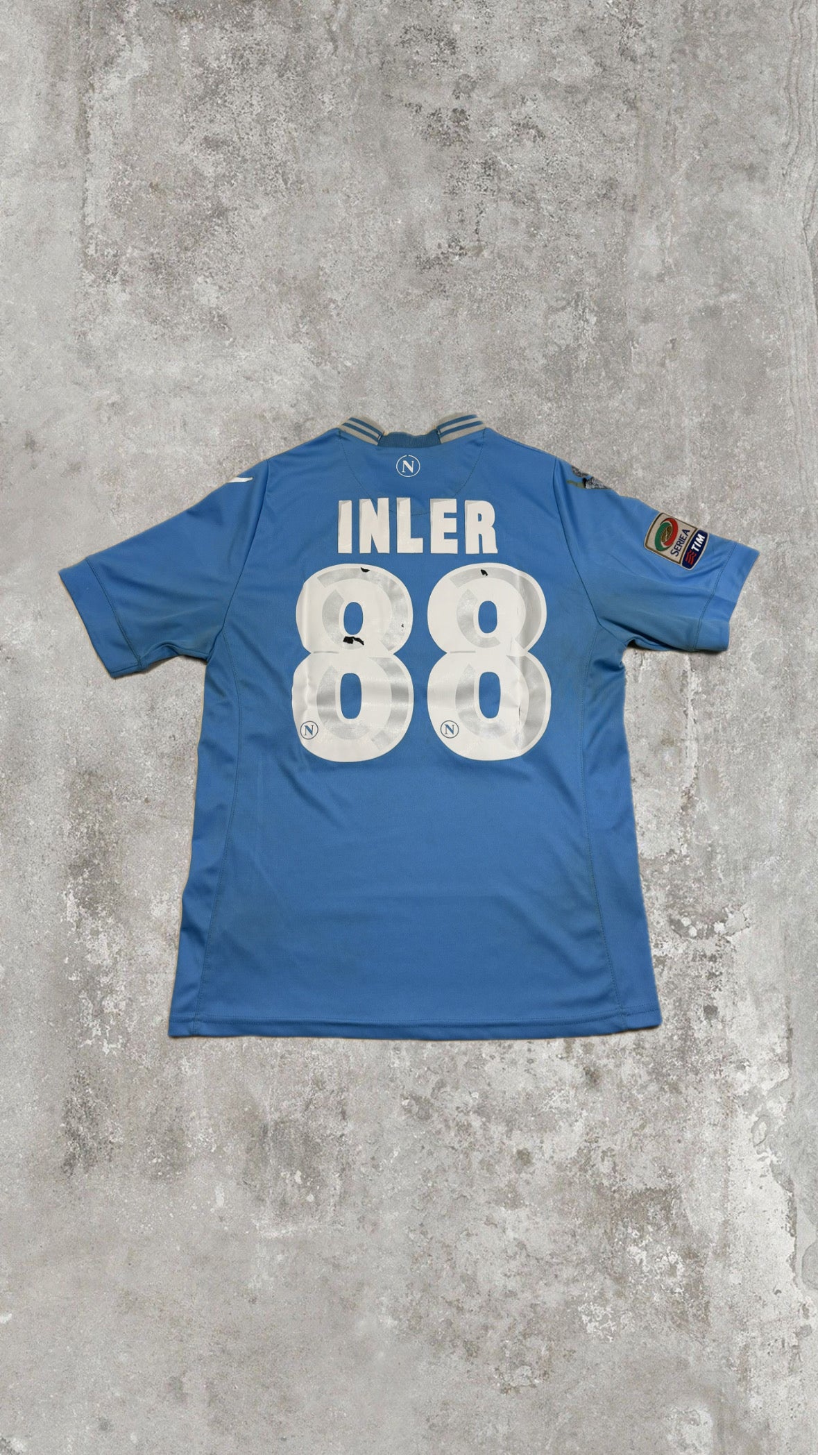 Maglia Vintage Napoli Home 2015/16 Inler 88 Serie A TIM