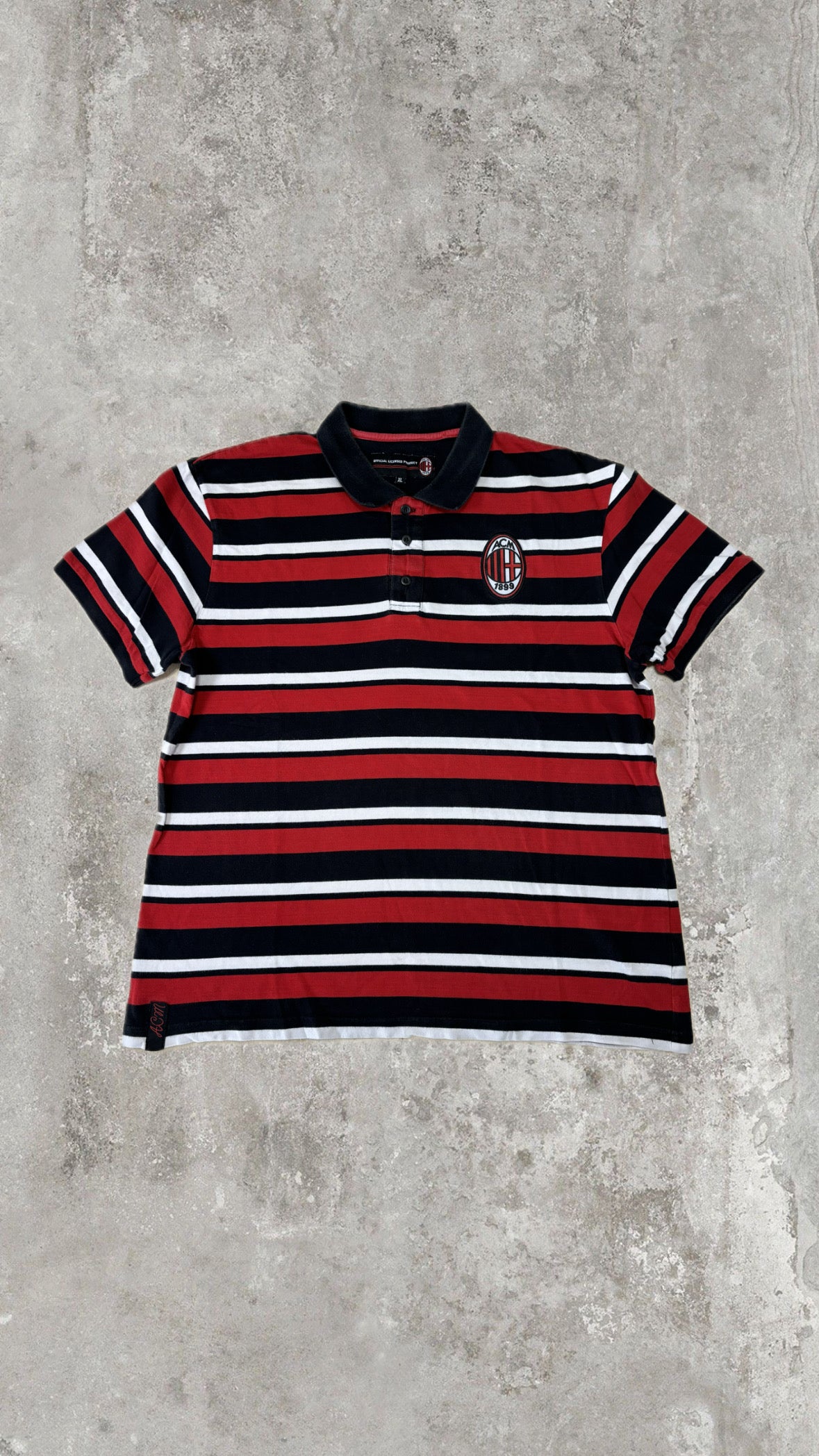 Polo AC Milan Official Merchandising a Righe