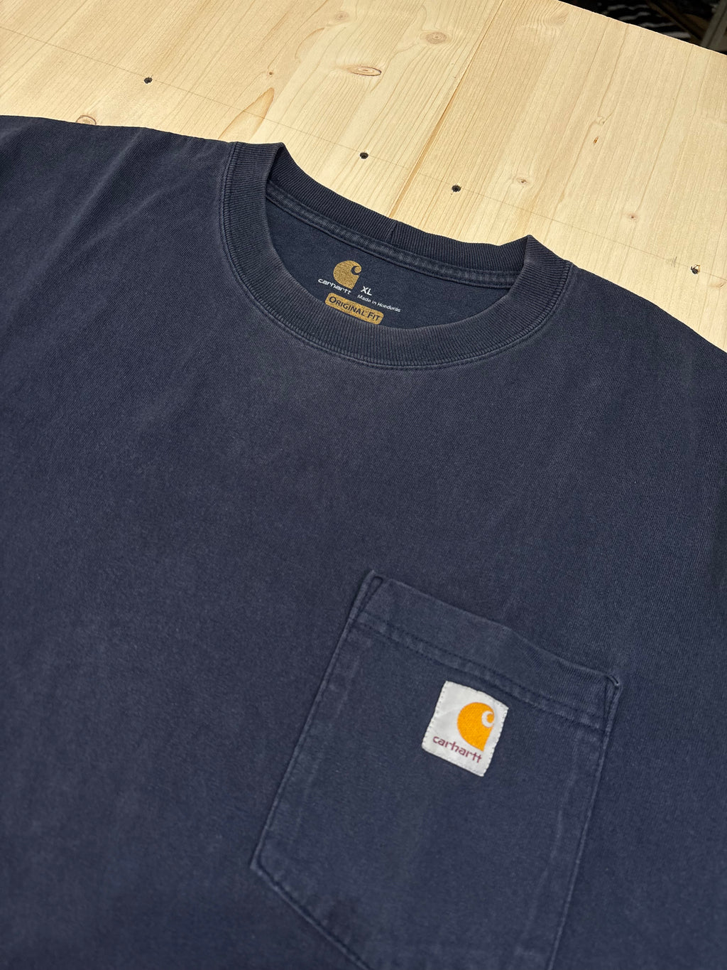Carhartt Pocket T-Shirt Washed Navy