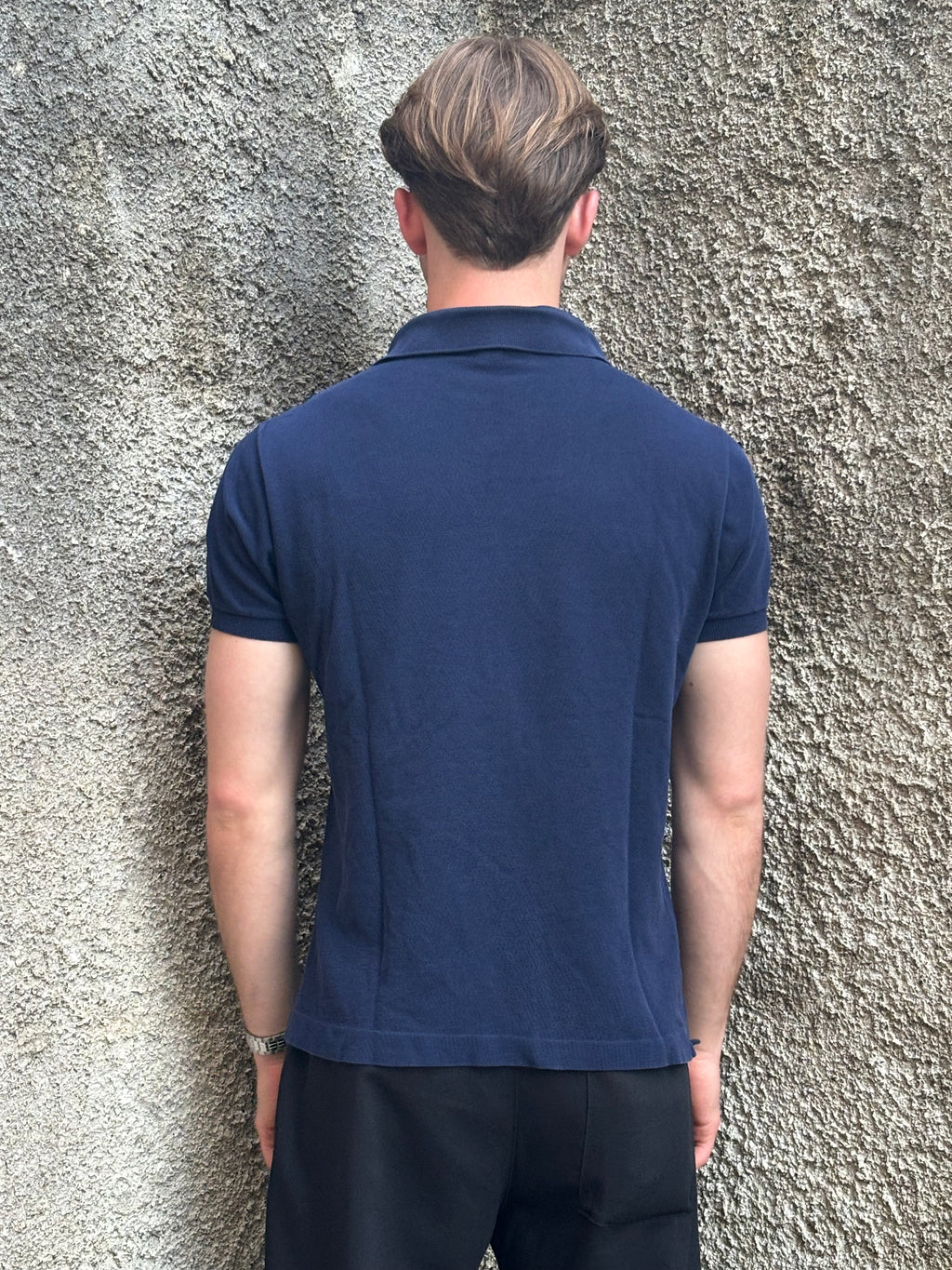 Polo Lacoste Uomo Blu Navy con Logo Ricamato – Regular Fit