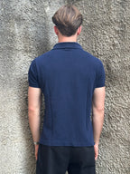 Polo Lacoste Uomo Blu Navy con Logo Ricamato – Regular Fit