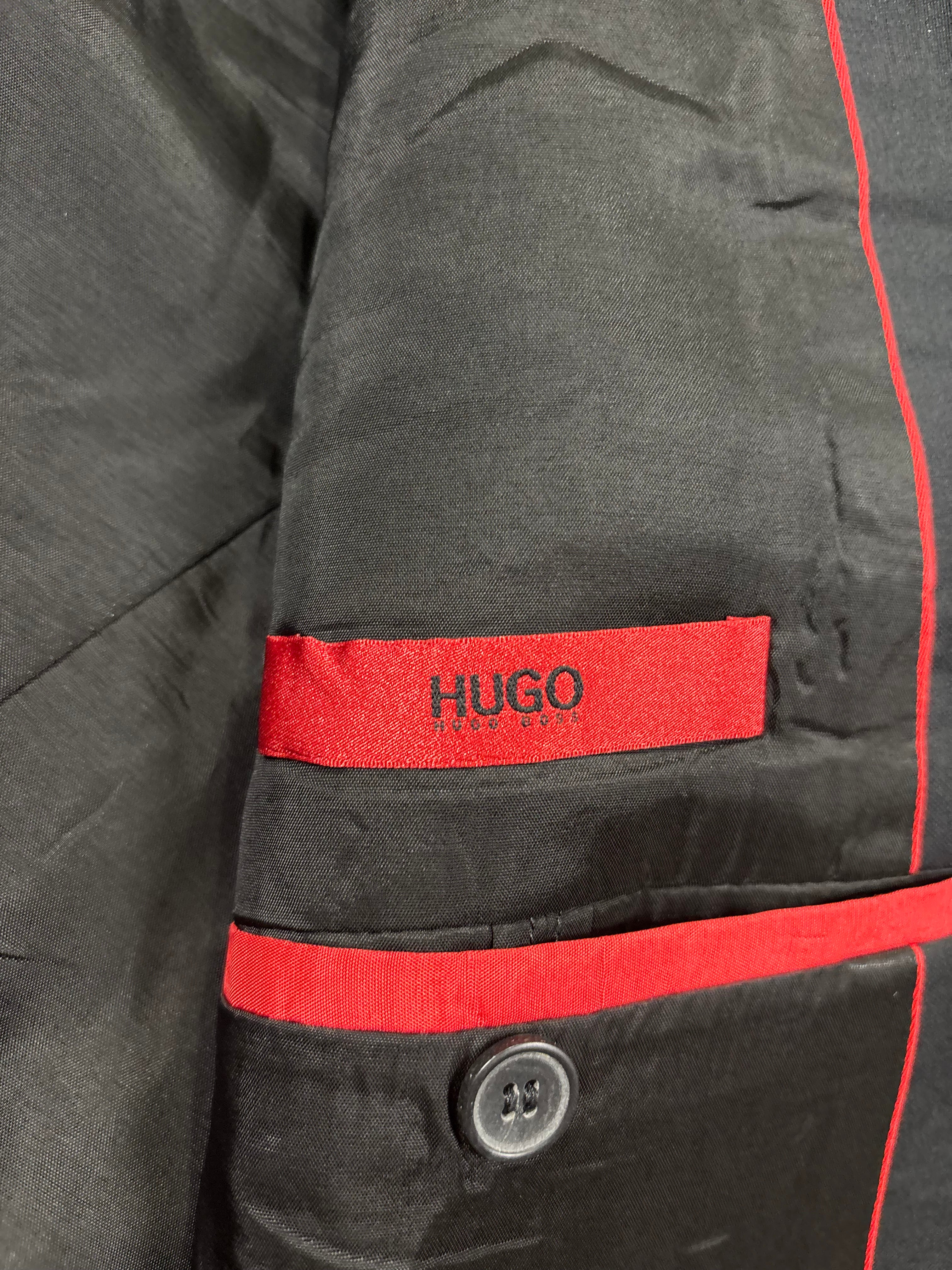 Hugo Boss Black Virgin Wool Blazer Jacket