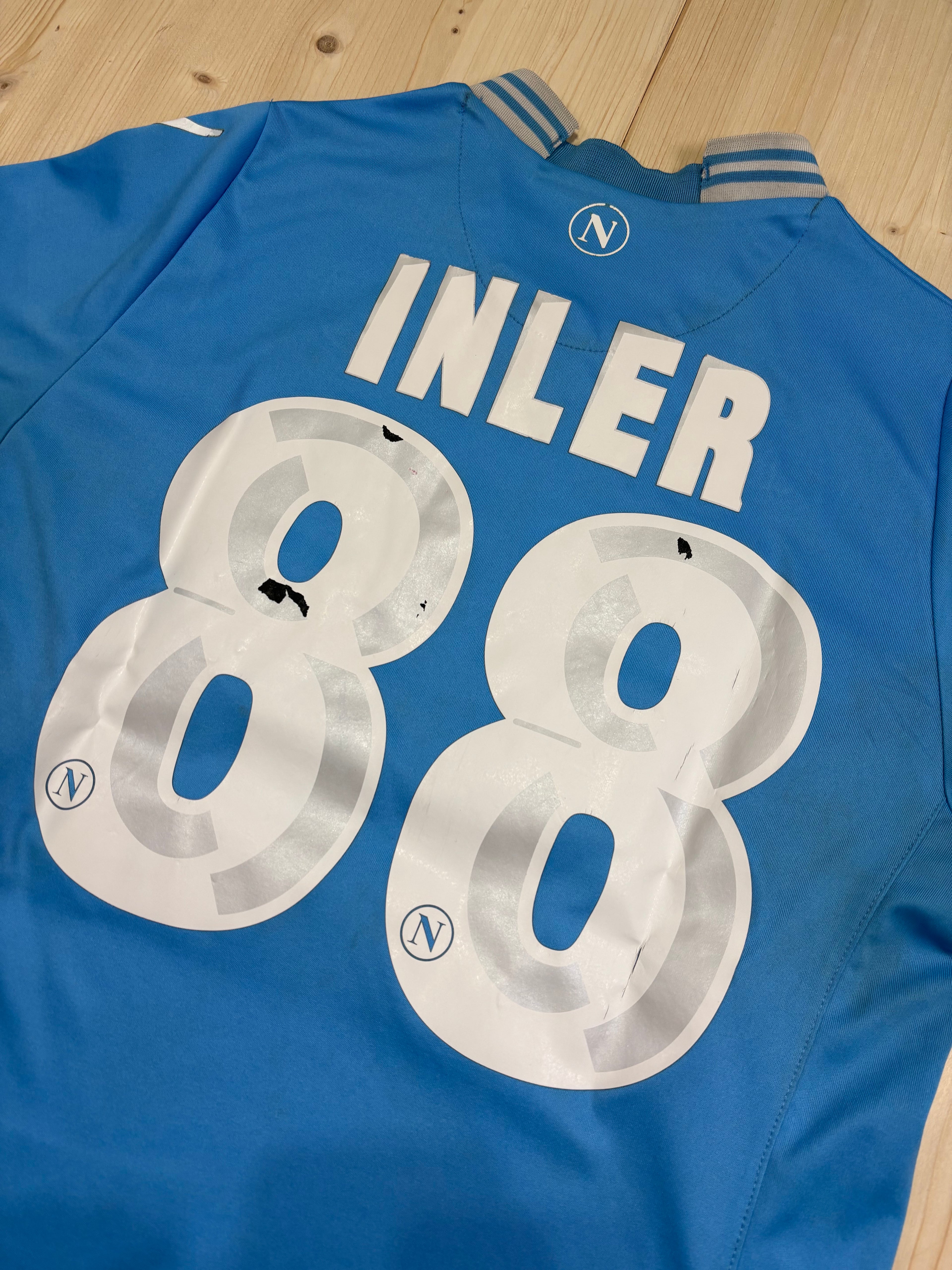 Maglia Vintage Napoli Home 2015/16 Inler 88 Serie A TIM