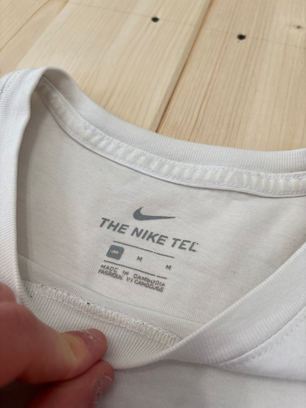 T-shirt Nike Worldwide Just Do It Bianca