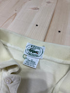 Polo Lacoste Uomo Avorio con Logo Ricamato – Regular Fit