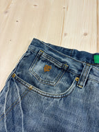 Bermuda Vintage ROCAWEAR Denim Baggy Ricamato