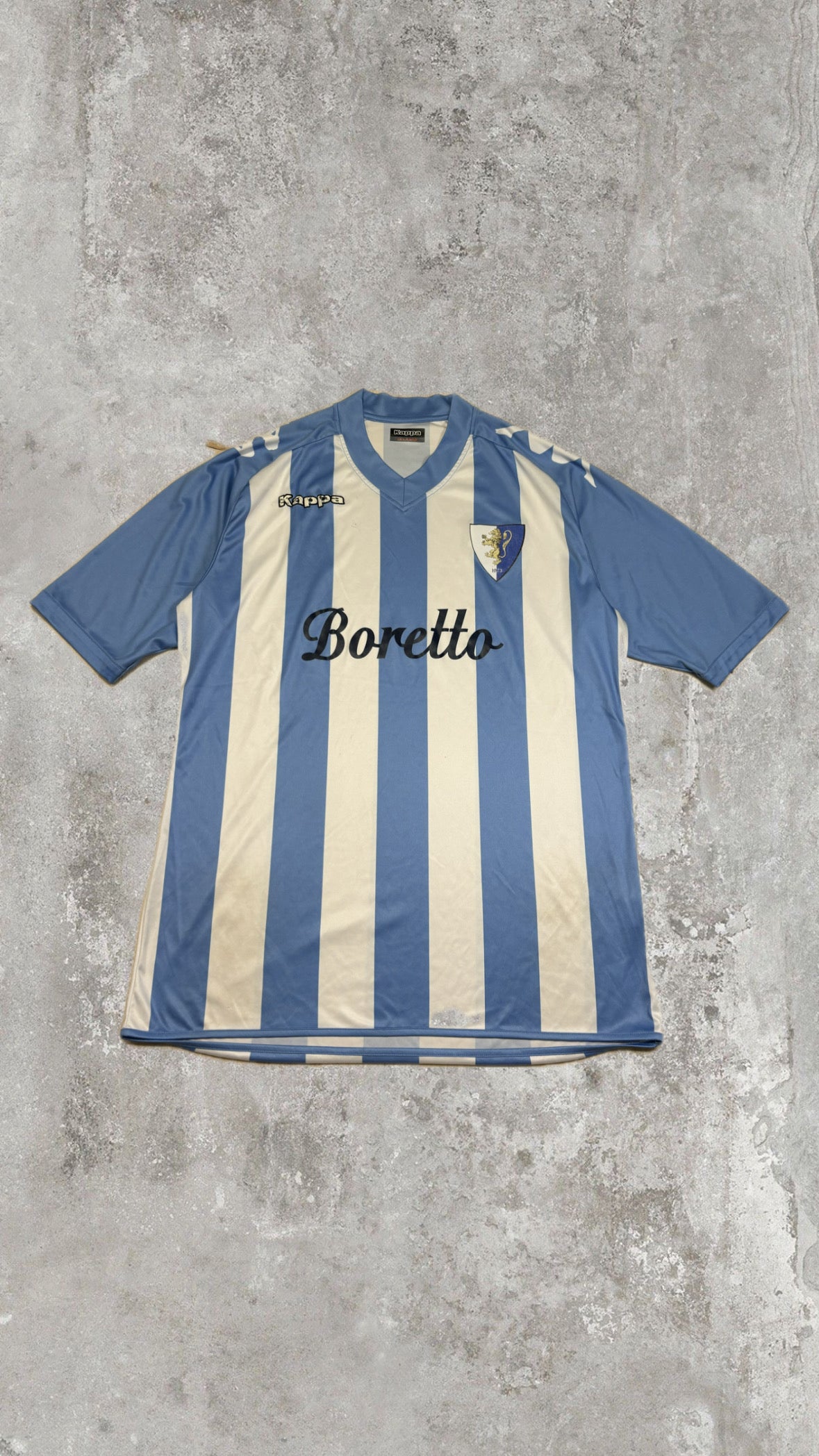 Maglia Calcio Kappa Boretto Bianco Azzurra – Squadra Locale