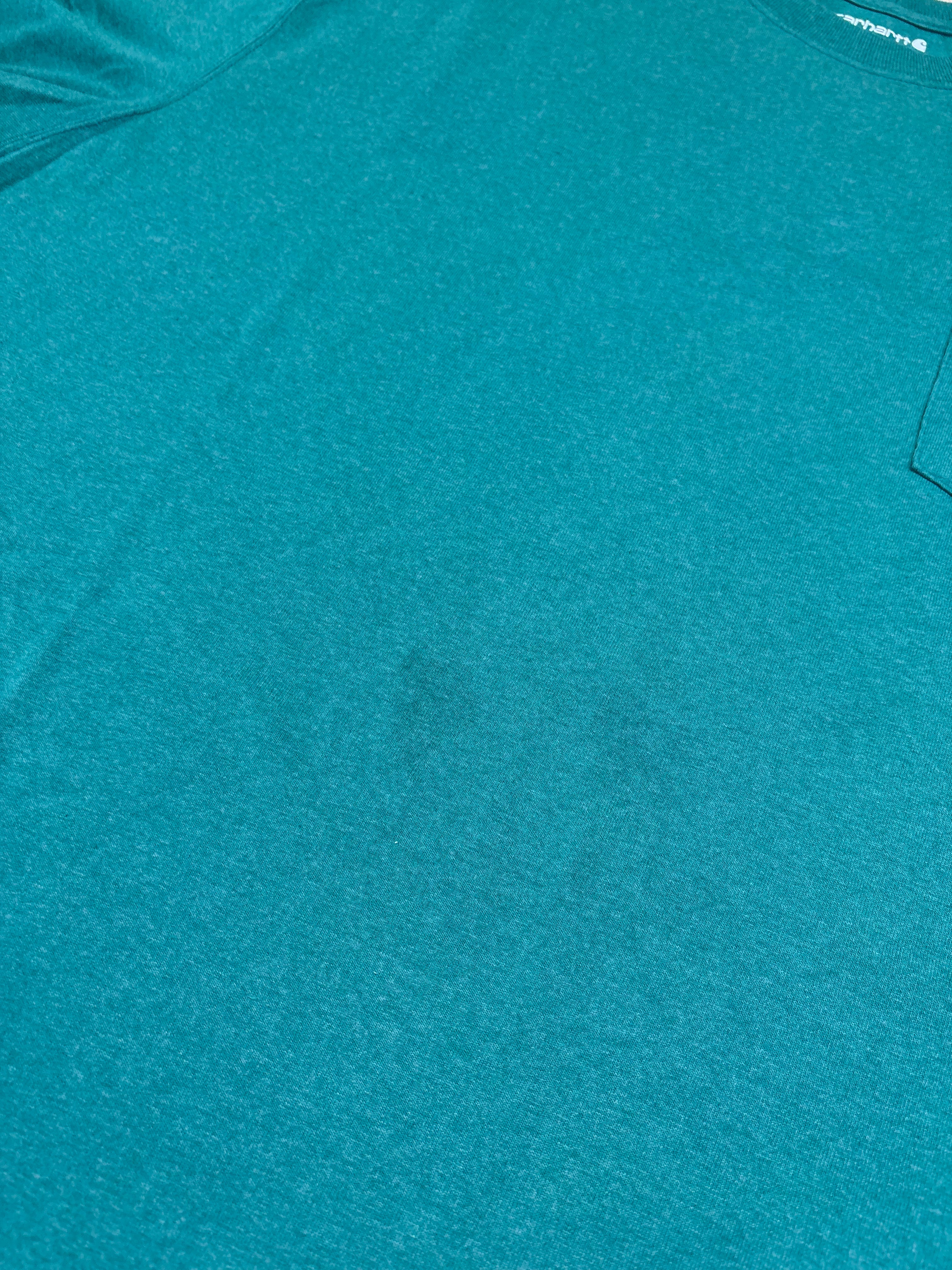 Carhartt Pocket T-Shirt Teal Green