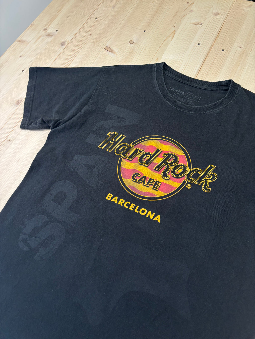 T-Shirt Hard Rock Cafe Barcelona Nera