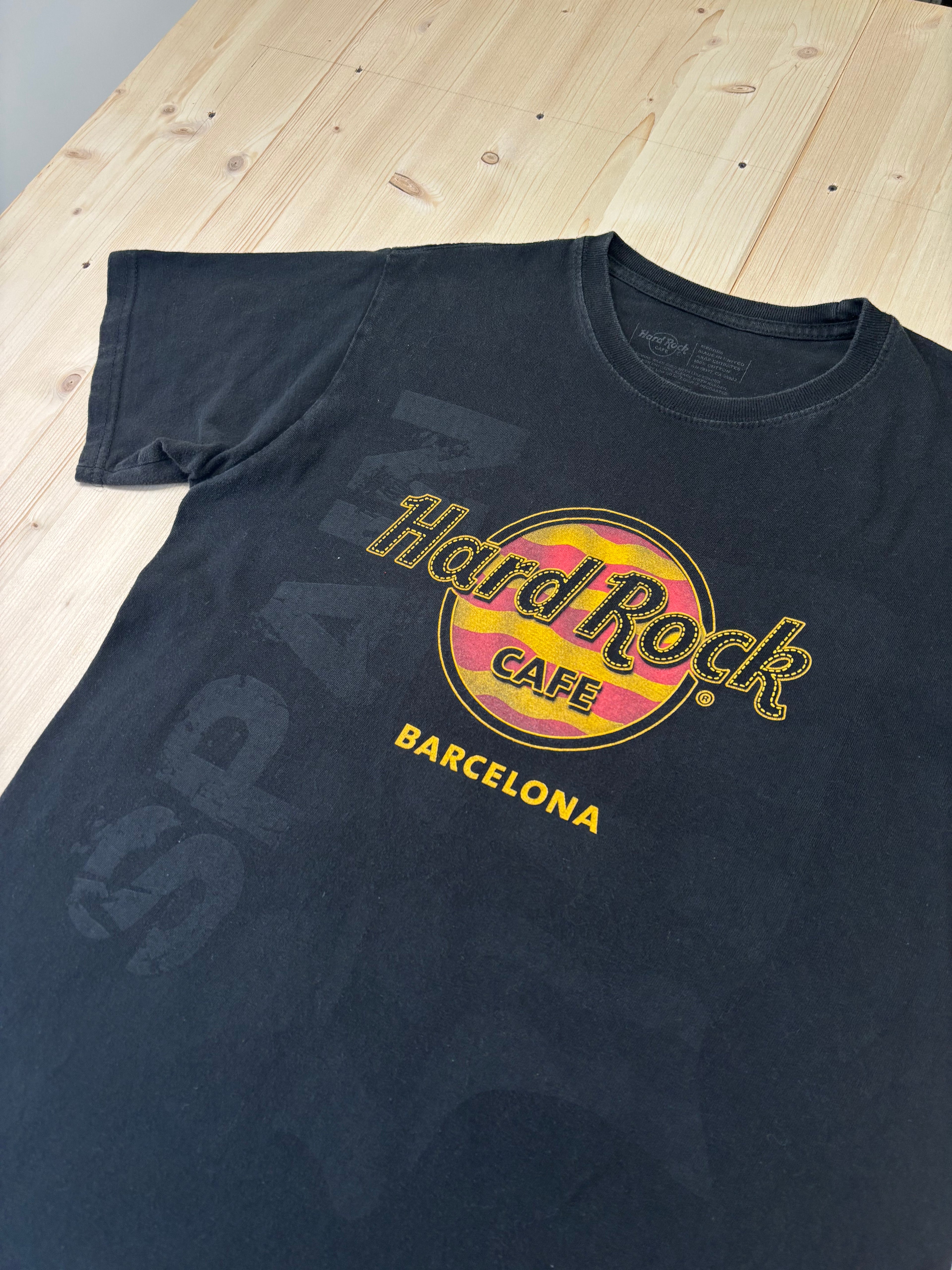 T-Shirt Hard Rock Cafe Barcelona Nera