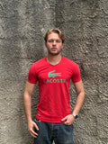 T-shirt Lacoste Rossa Logo Maxi