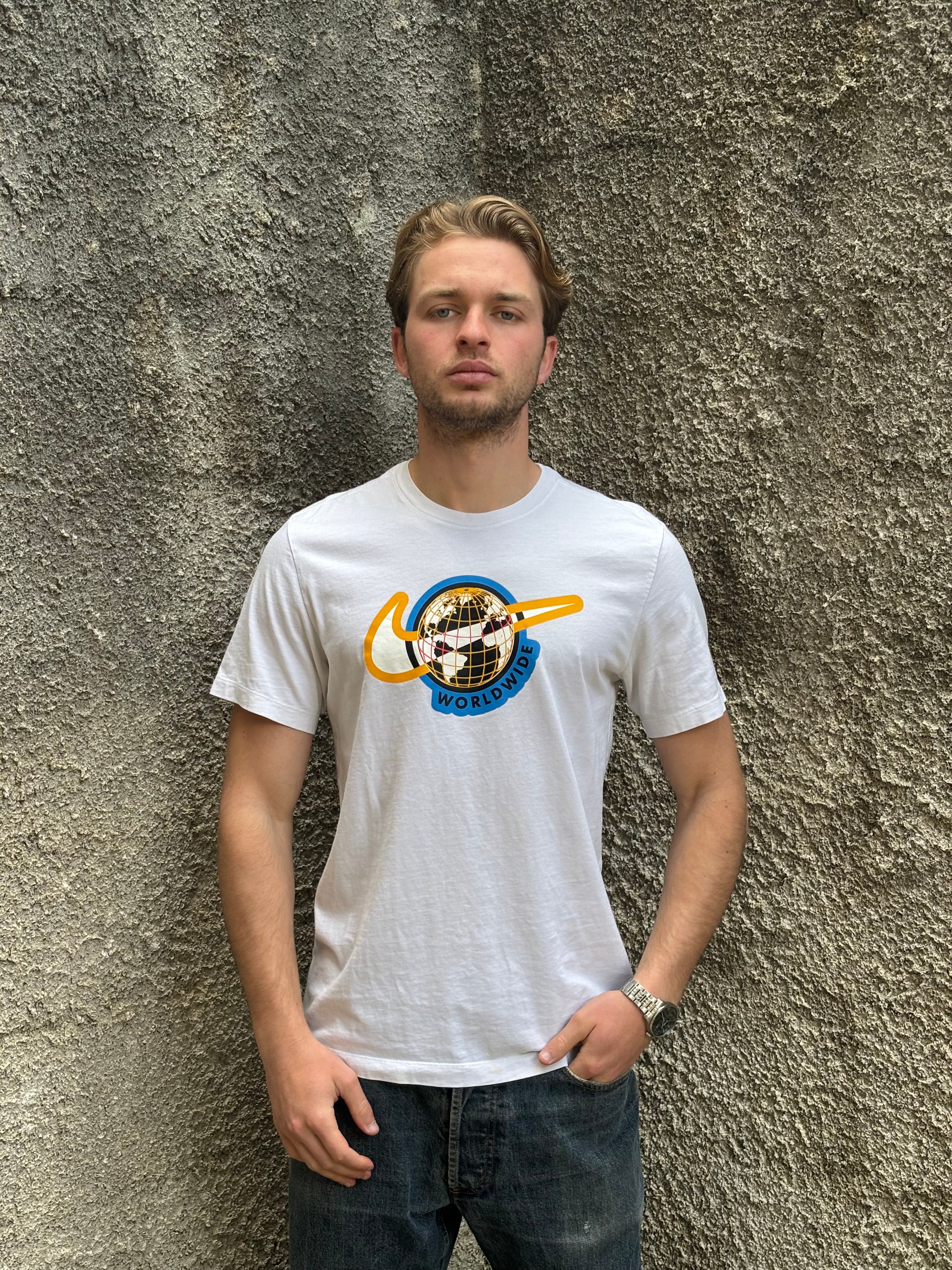 T-shirt Nike Worldwide Just Do It Bianca