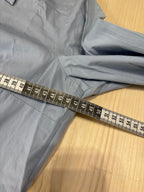 Camicia Donna Benetton Azzurra a Manica Lunga Vintage