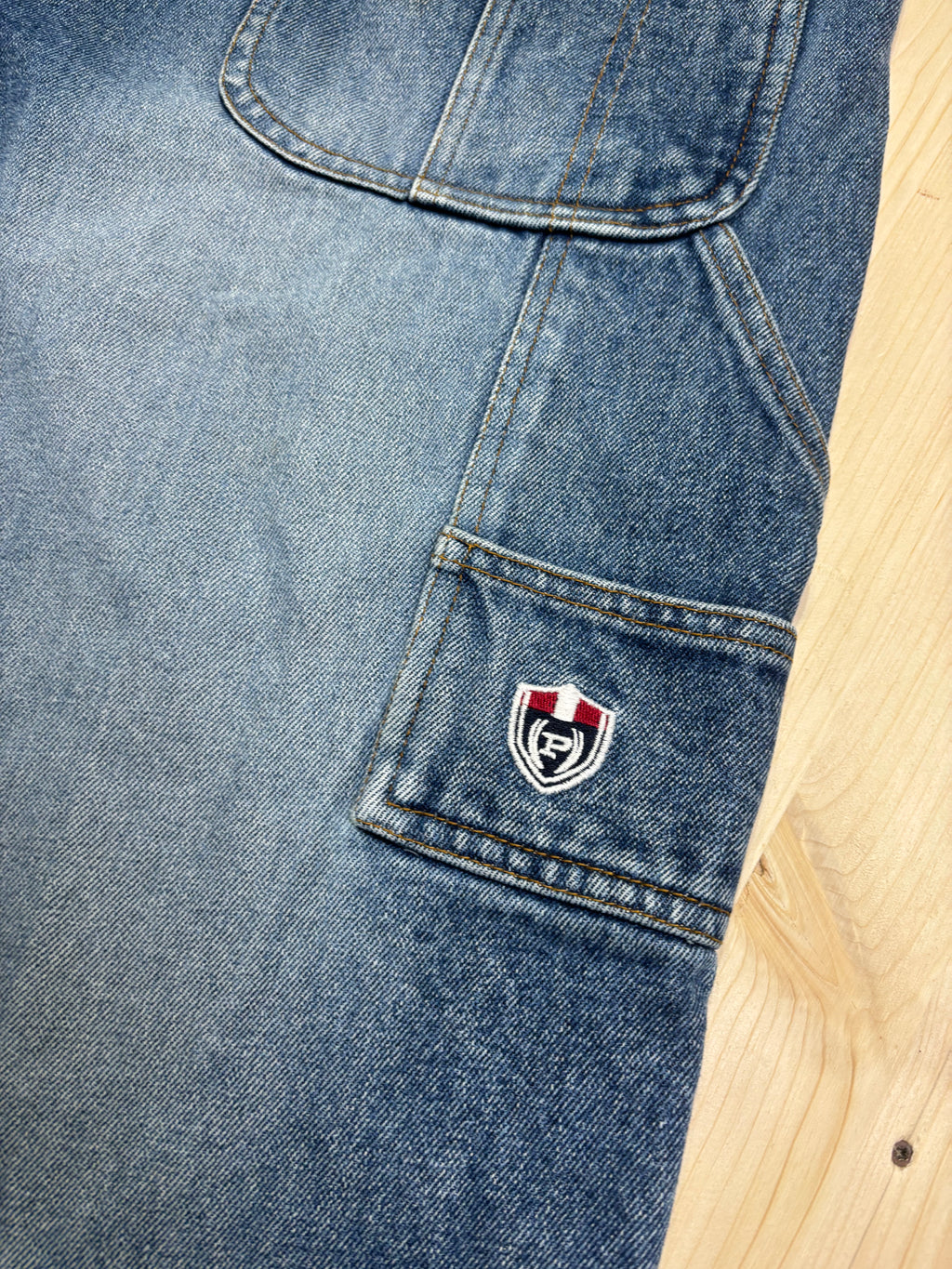 Bermuda Vintage Denim Carpenter Phat Farm