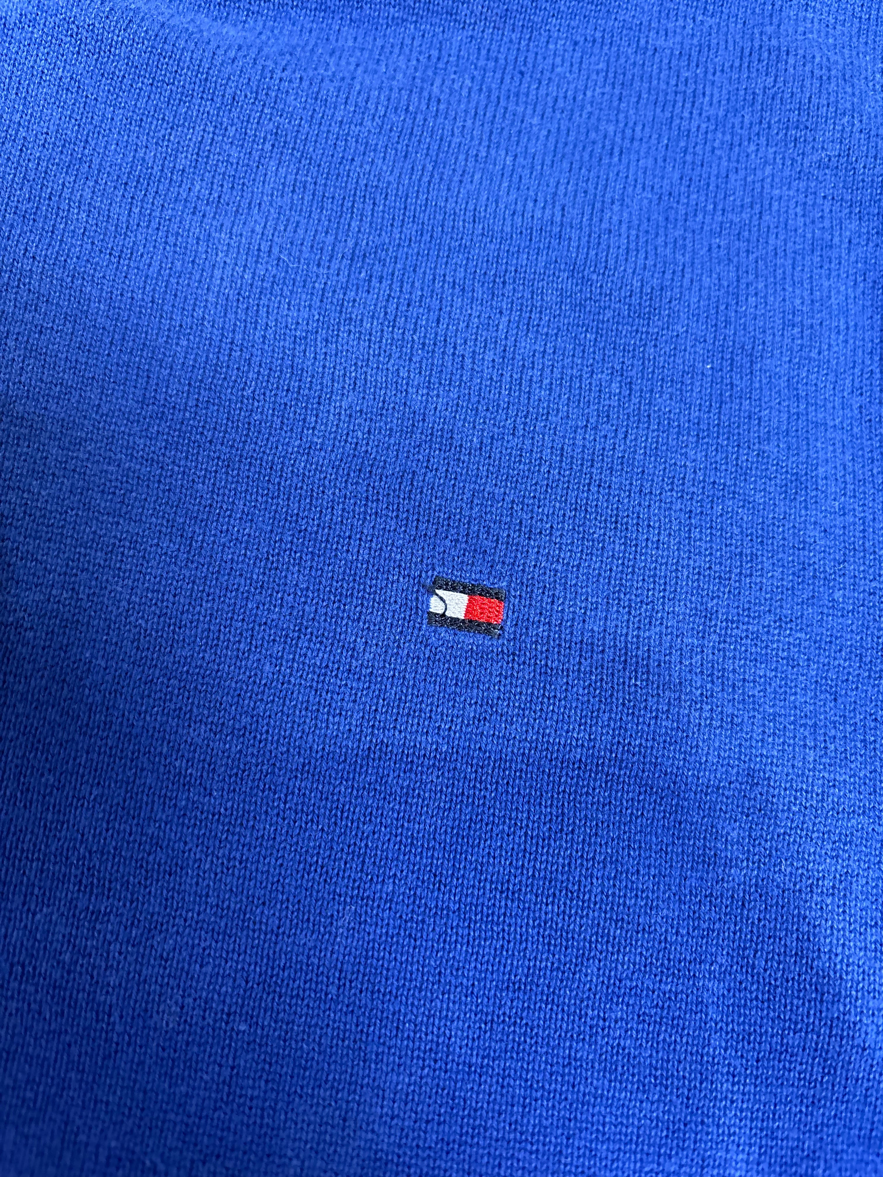 Vintage Tommy Hilfiger V-Neck Sweater – Royal Blue