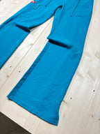 Pantalone Dickies Donna Verde Petrolio Cargo a Zampa