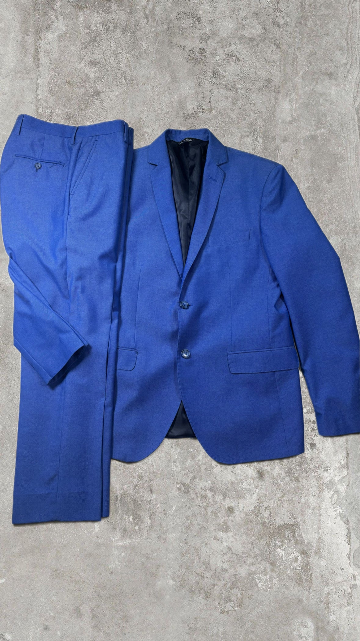 Blue Suit Set Blazer & Trousers