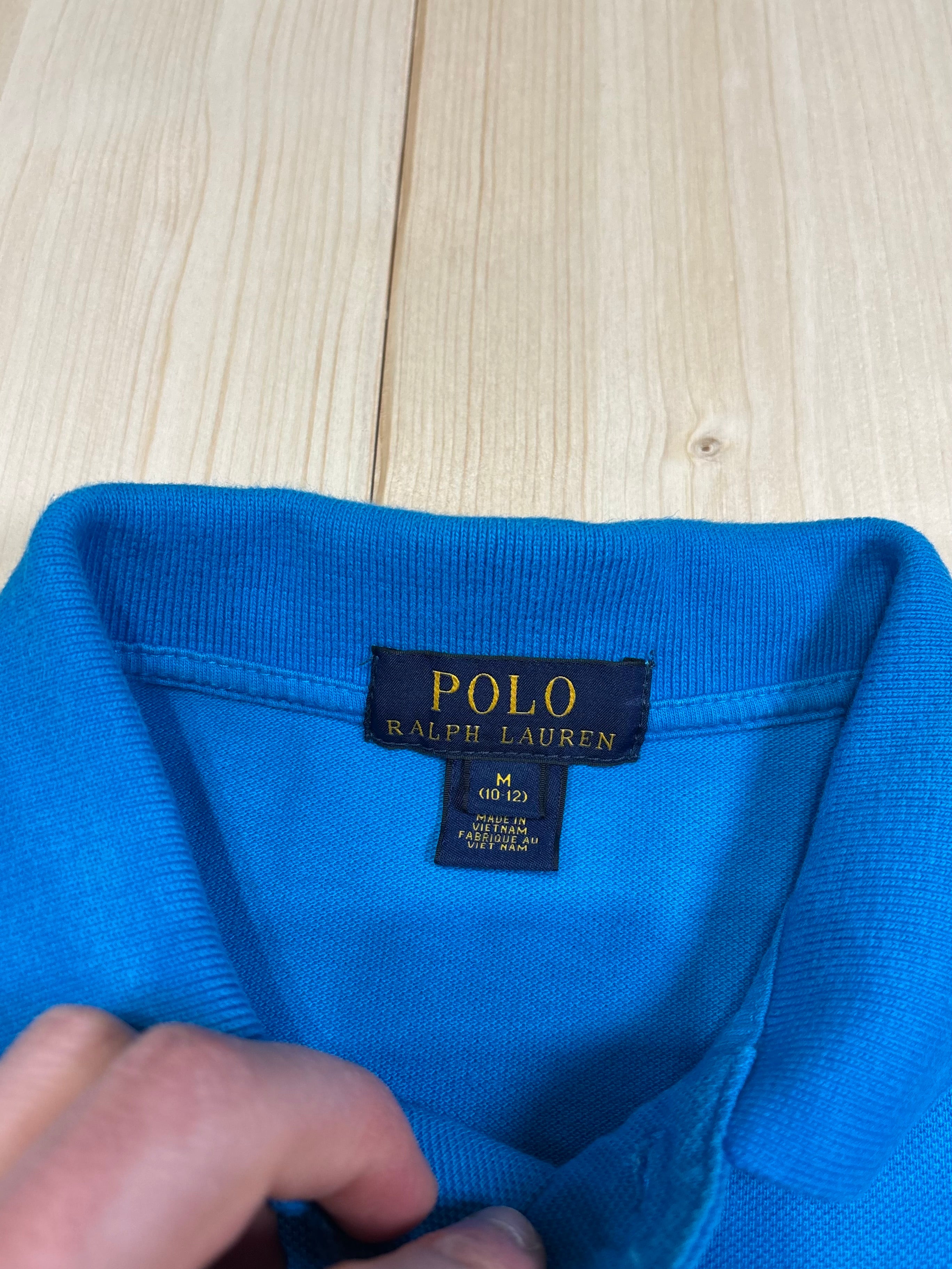 Polo Classica Ralph Lauren Turchese - Maglietta a Maniche Corte in Cotone
