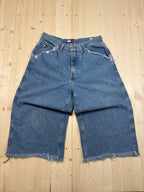 Jeans Bermuda Denim Tommy Hilfiger Vintage Baggy Donna