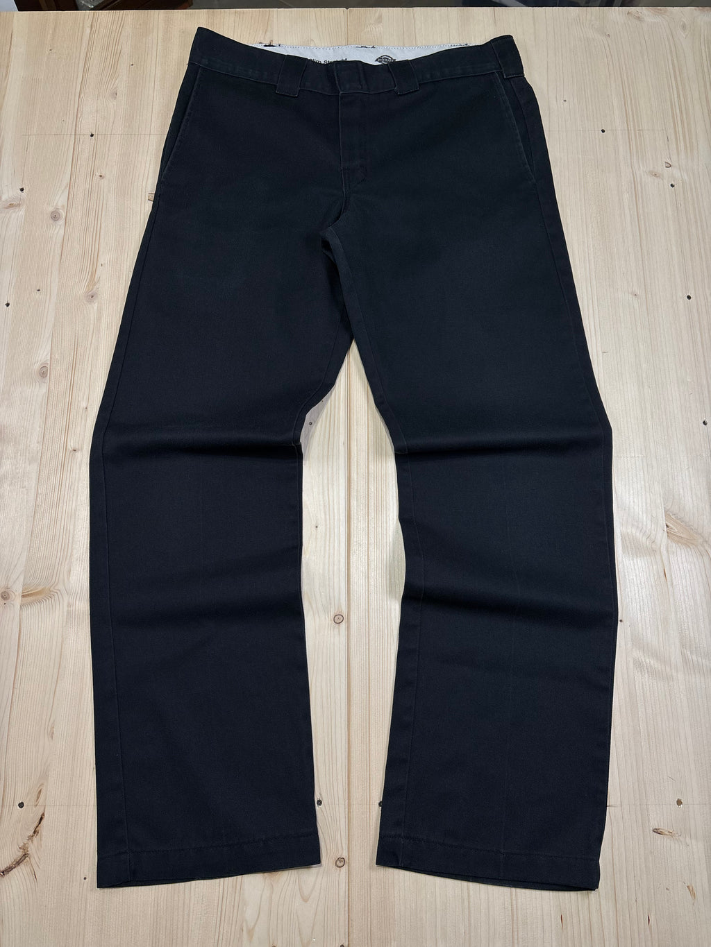 Dickies Black Slim Straight Work Pants