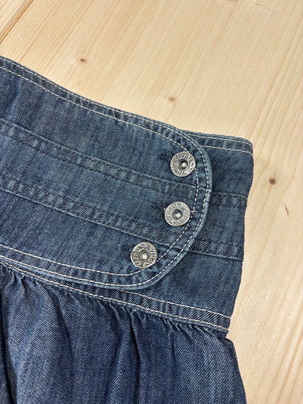Minigonna Denim Sicko Blu Y2K Vintage