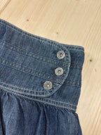 Minigonna Denim Sicko Blu Y2K Vintage