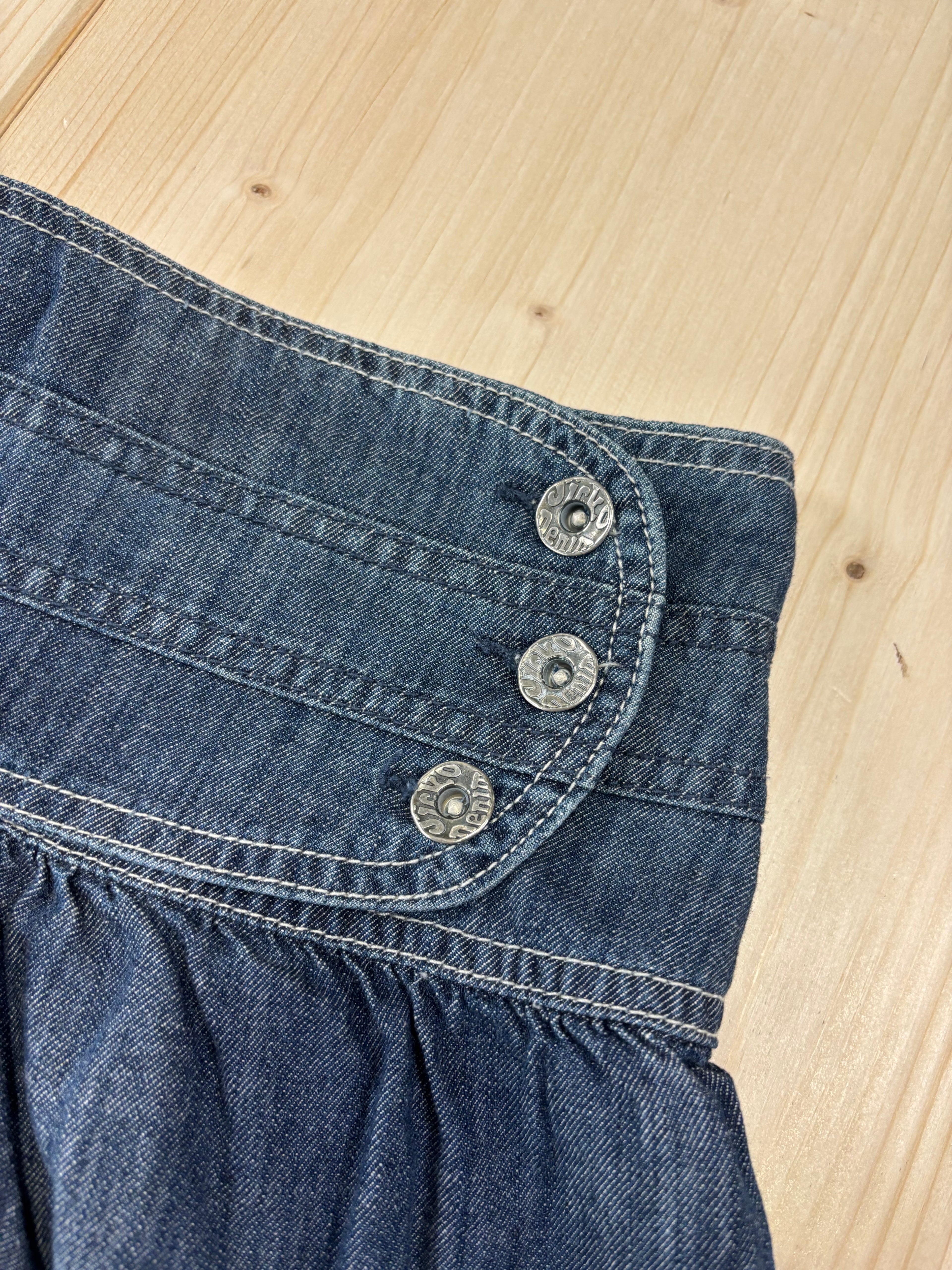 Minigonna Denim Sicko Blu Y2K Vintage