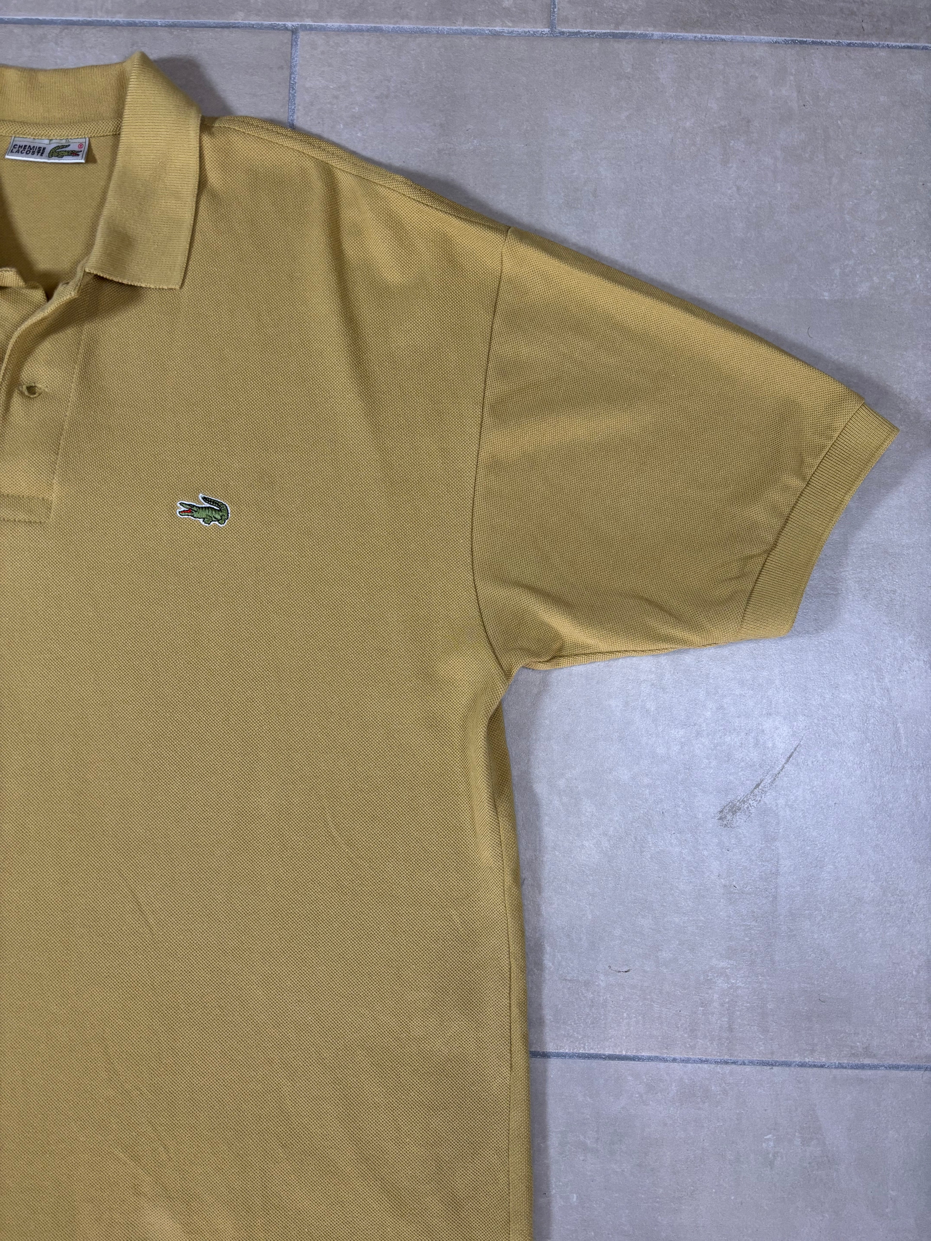 Lacoste Mustard Polo Shirt
