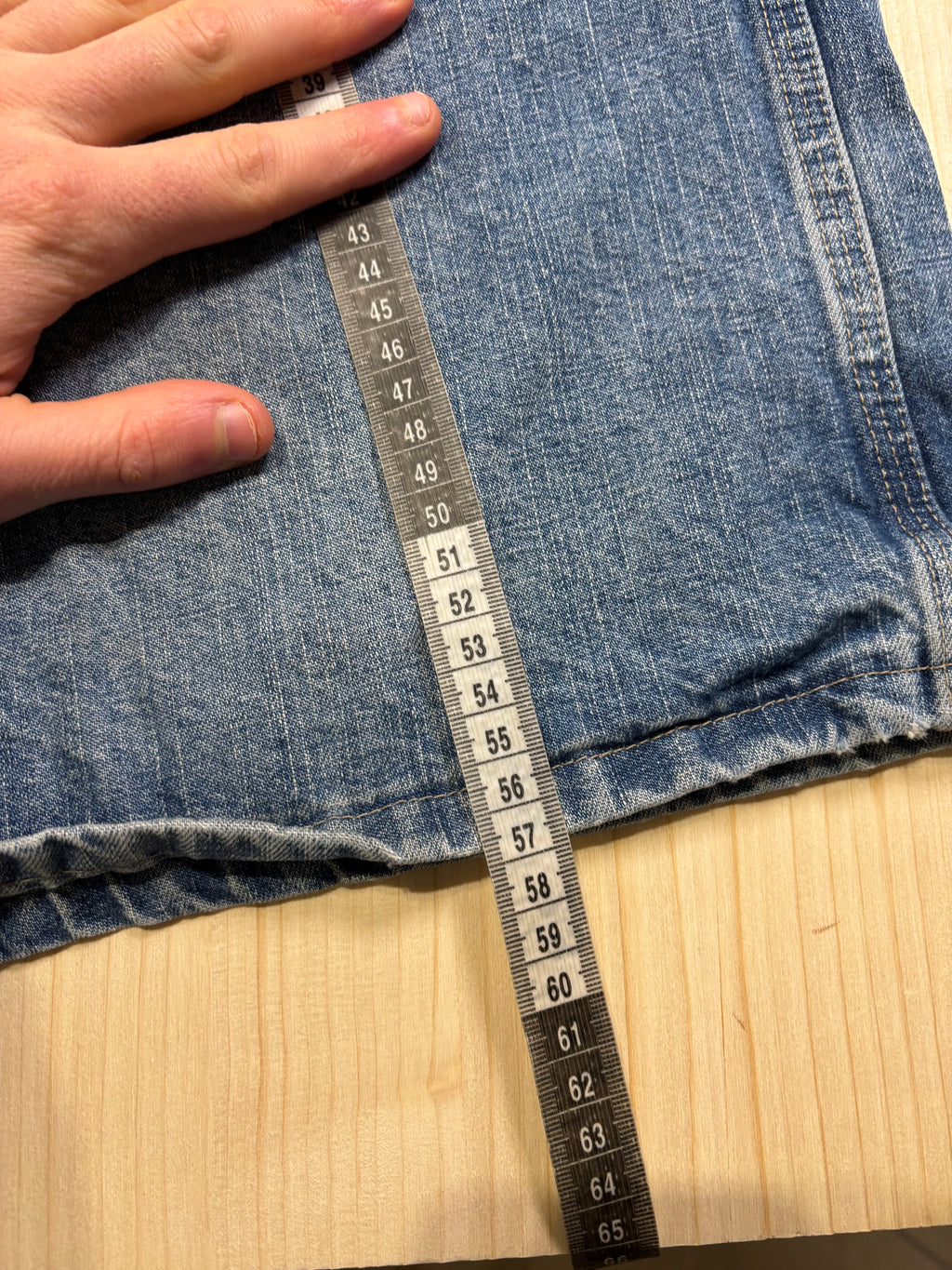 Bermuda Vintage Wrangler Originals Denim Carpenter