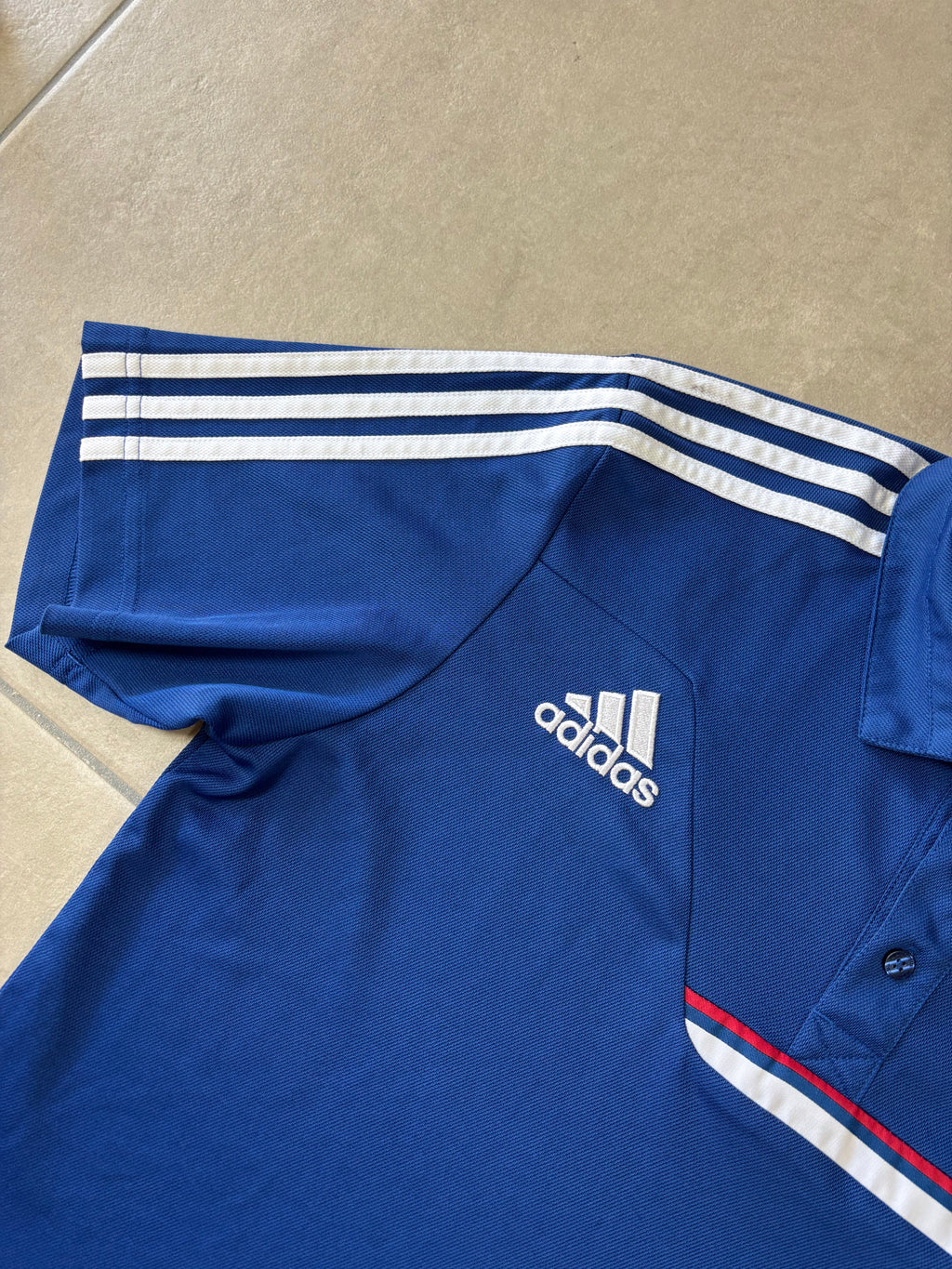 Adidas Chelsea FC Samsung Climalite Polo Shirt Blue 2013/14