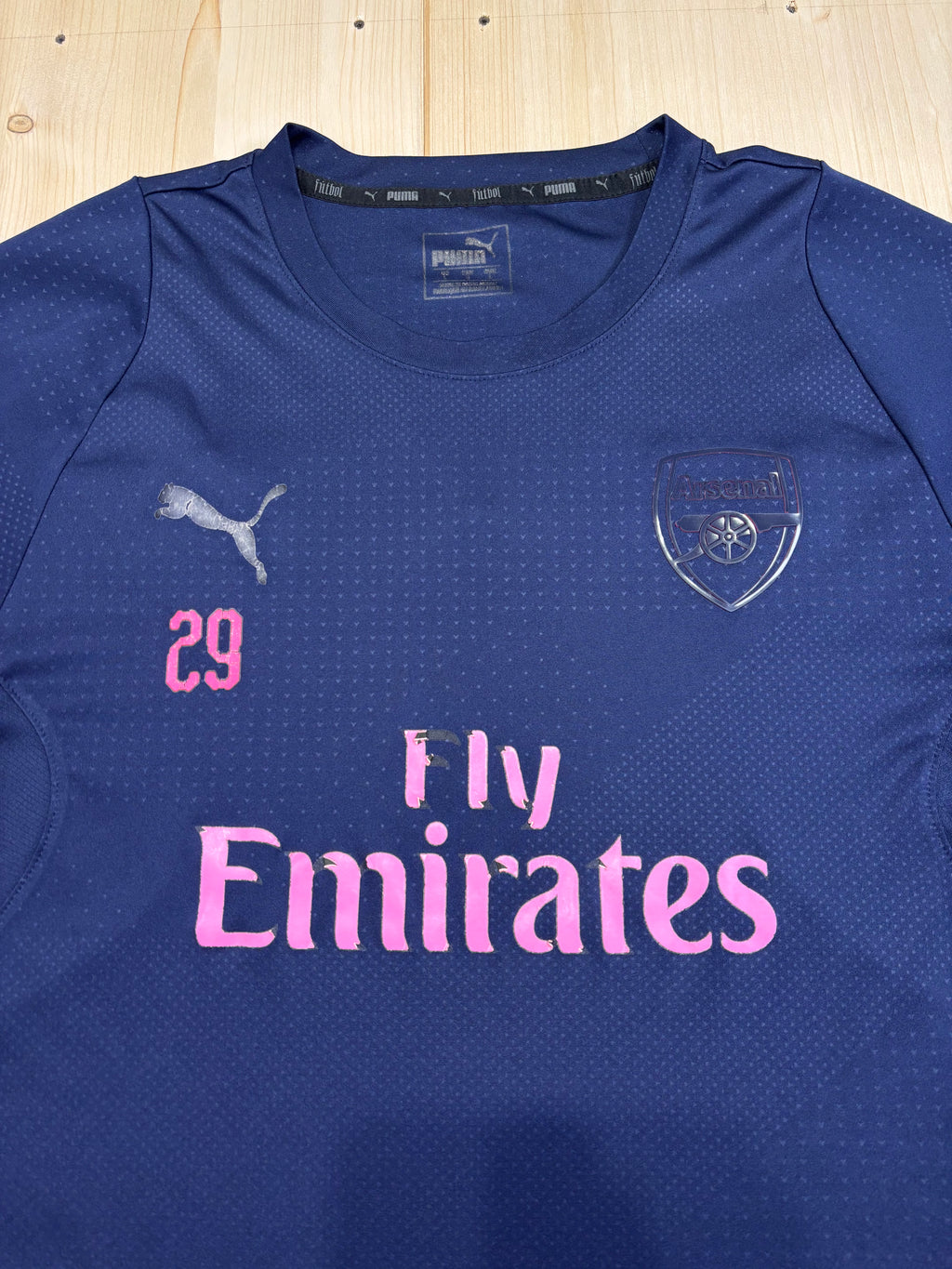 Maglia Arsenal Training Puma Fly Emirates Navy Pink #29