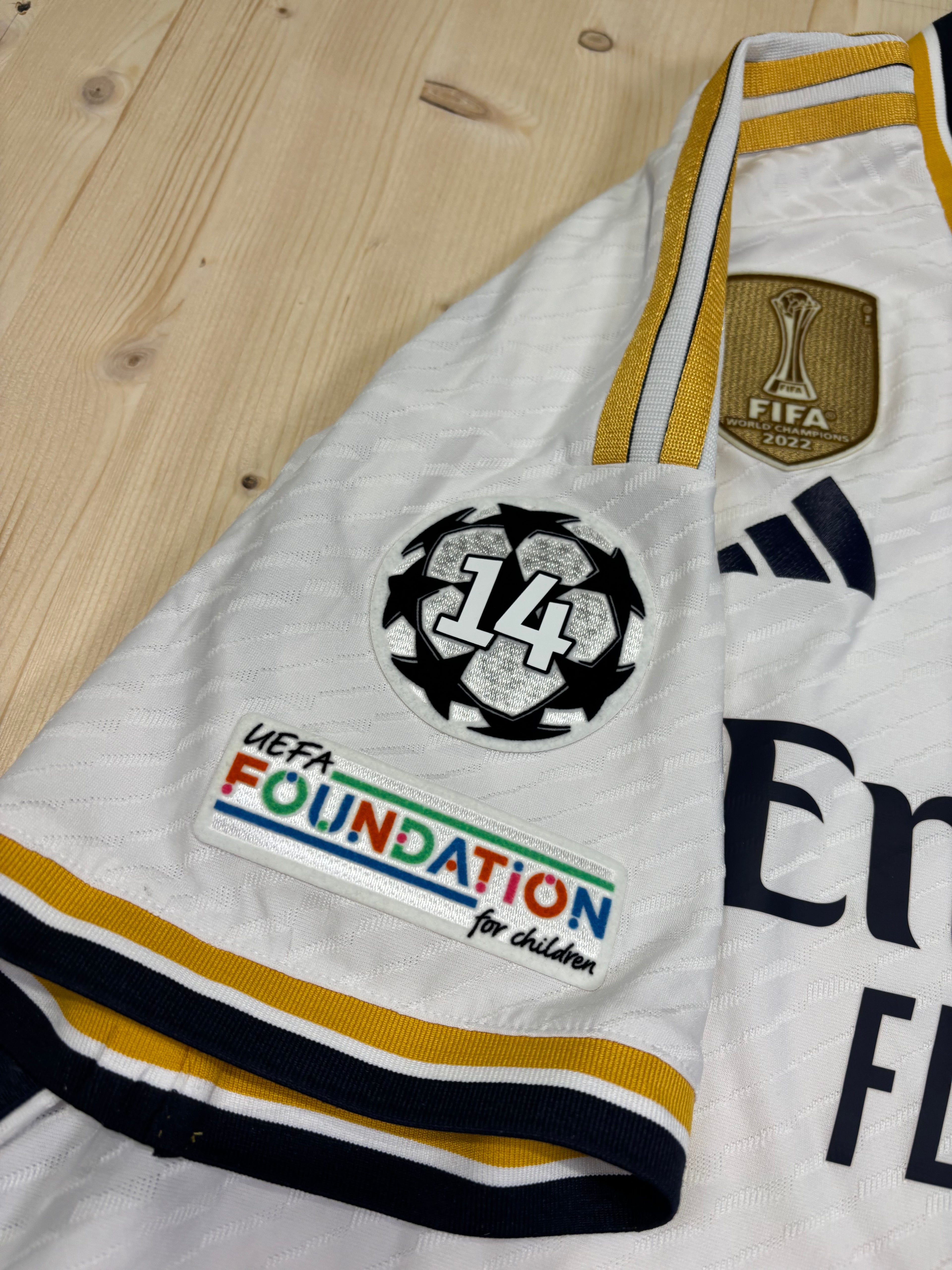 Maglia Real Madrid Home 2023/24 Adidas Rodi 47 Personalizzata