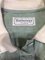 Completo Coordinato Burberrys Vintage a Righe Verdi Donna