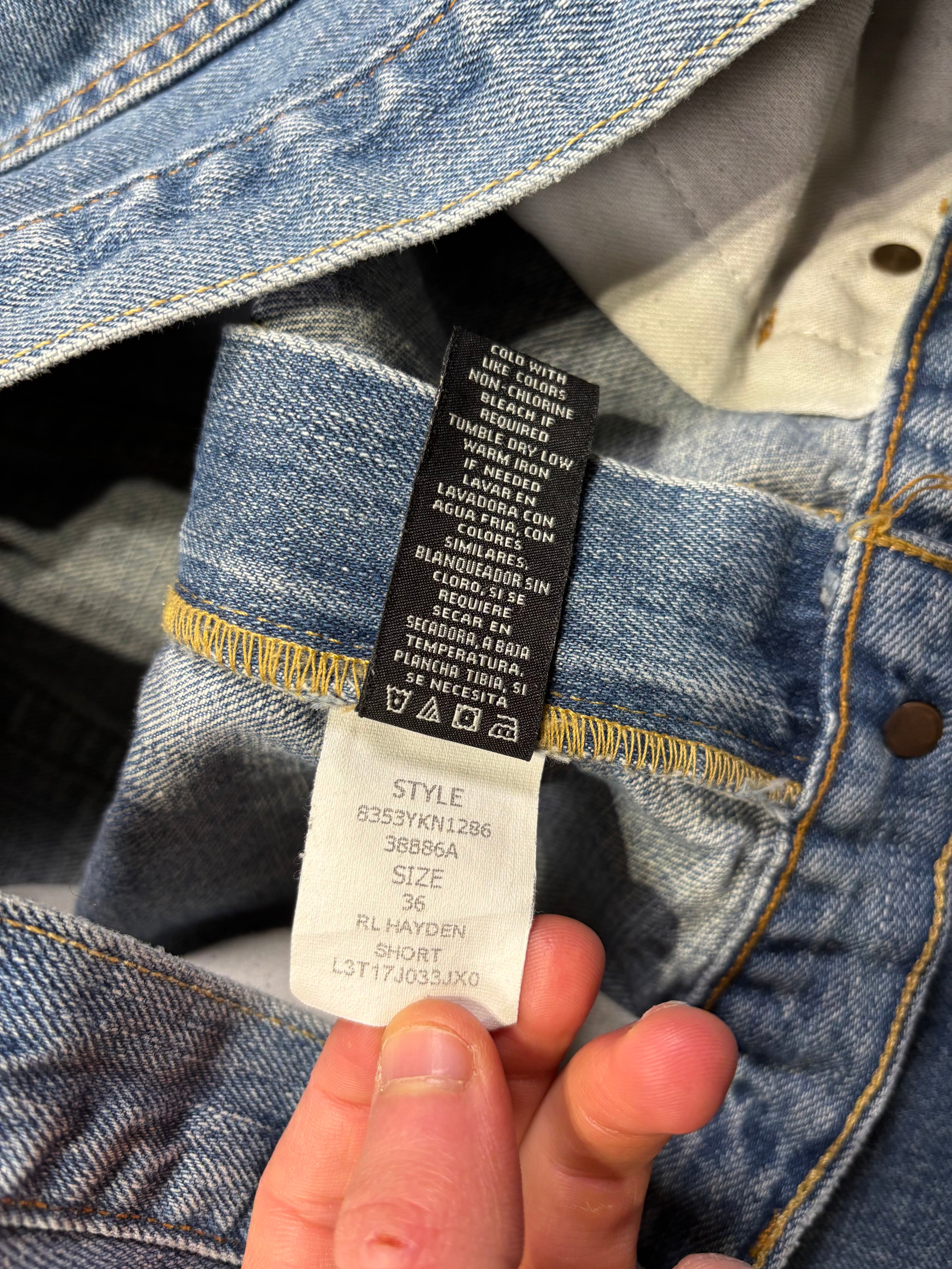 Bermuda Vintage Polo Jeans Co. Ralph Lauren Denim Baggy