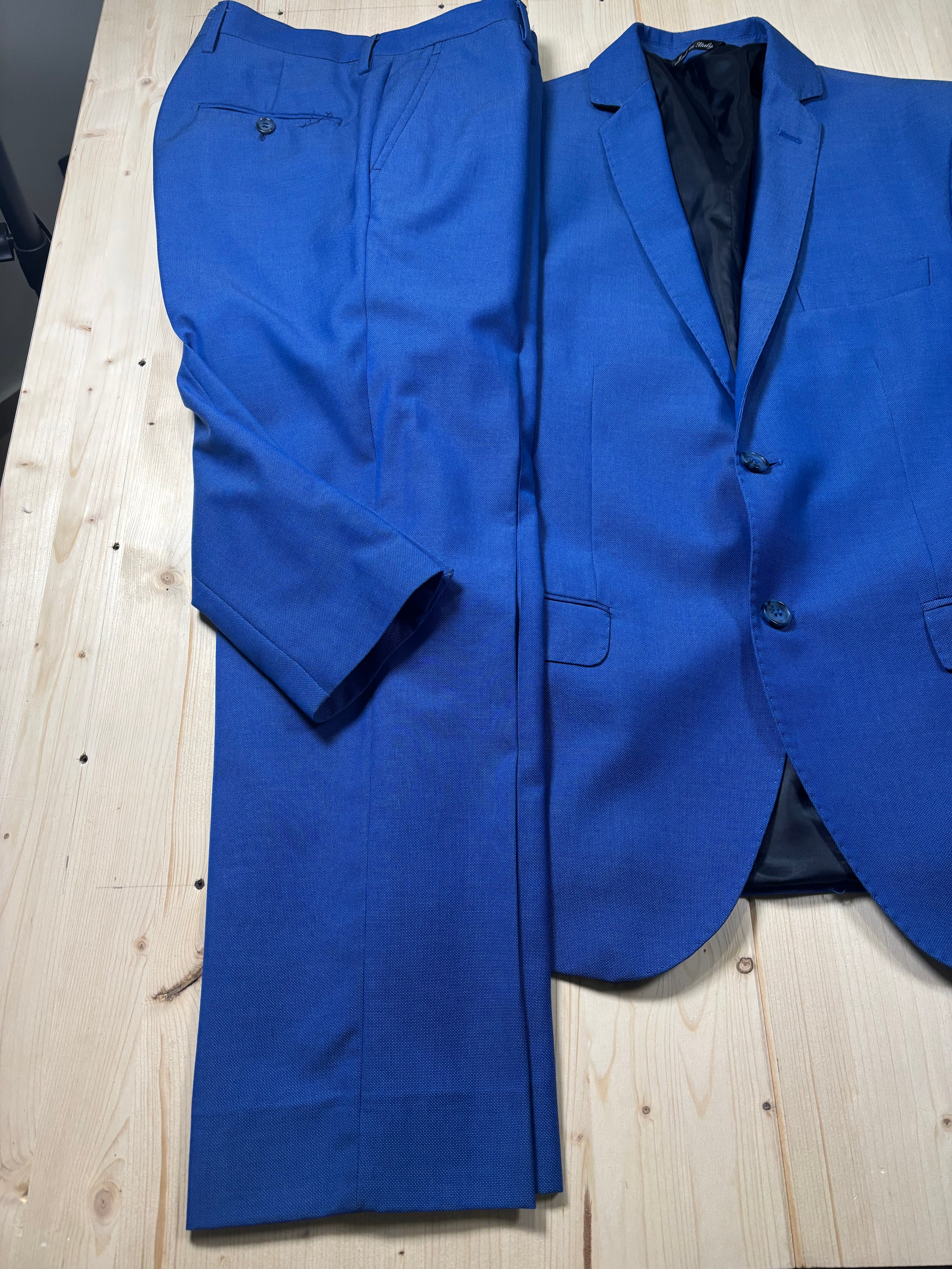 Blue Suit Set Blazer & Trousers