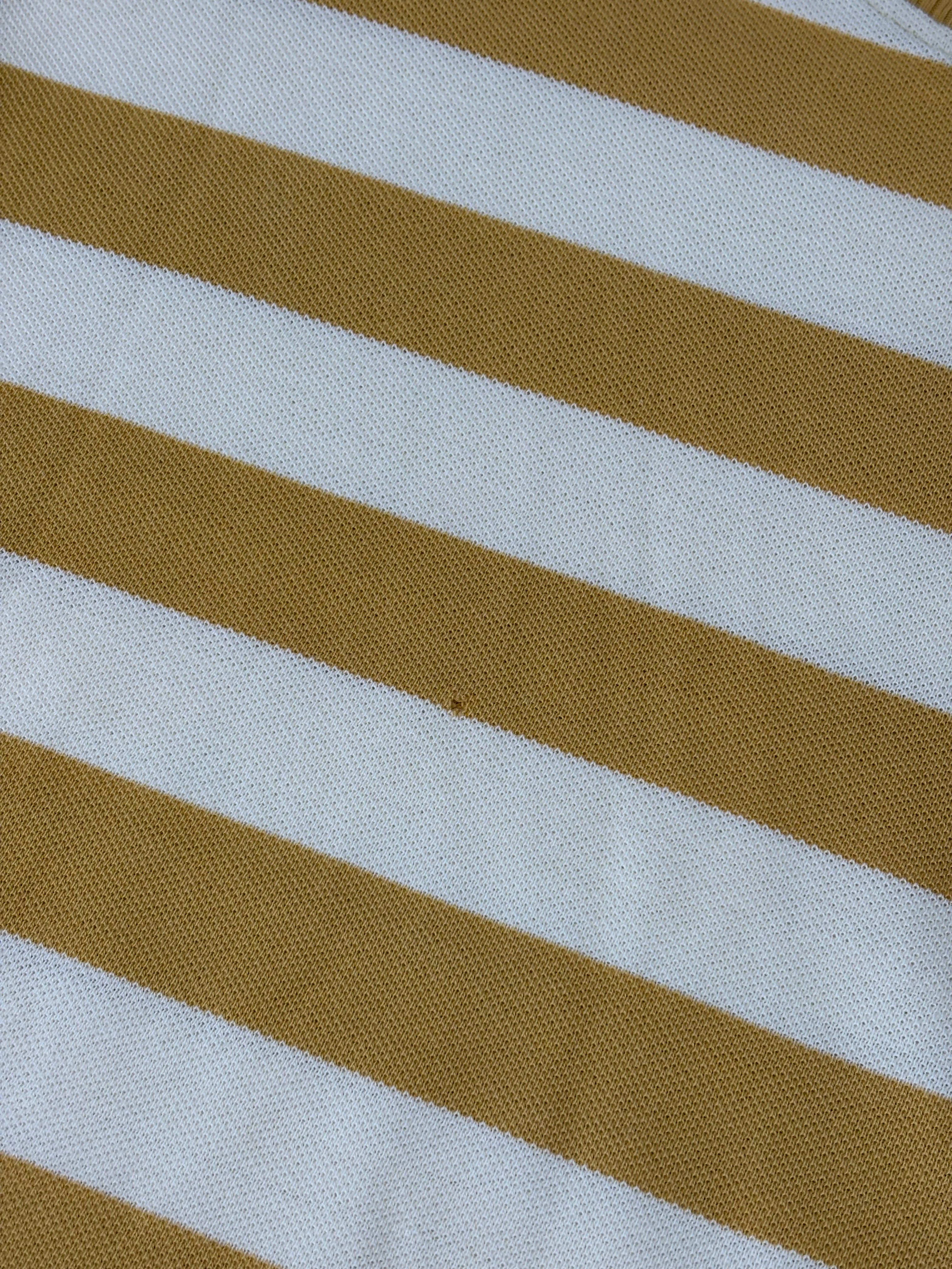 T-shirt Crop Emporio Armani Y2K Vintage a Righe